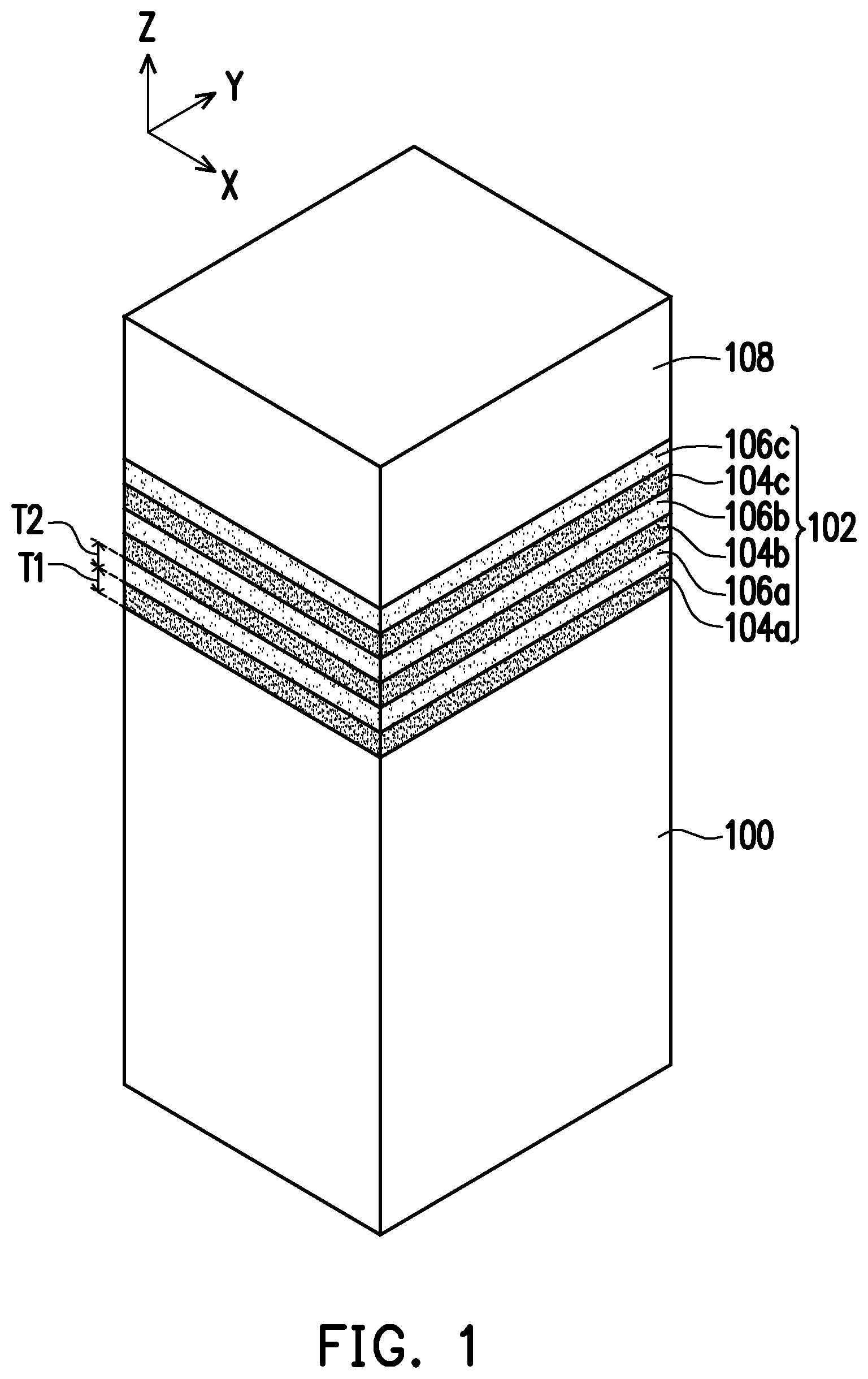 Patent US12310056 — Method of forming semiconductor device — Figure 1
