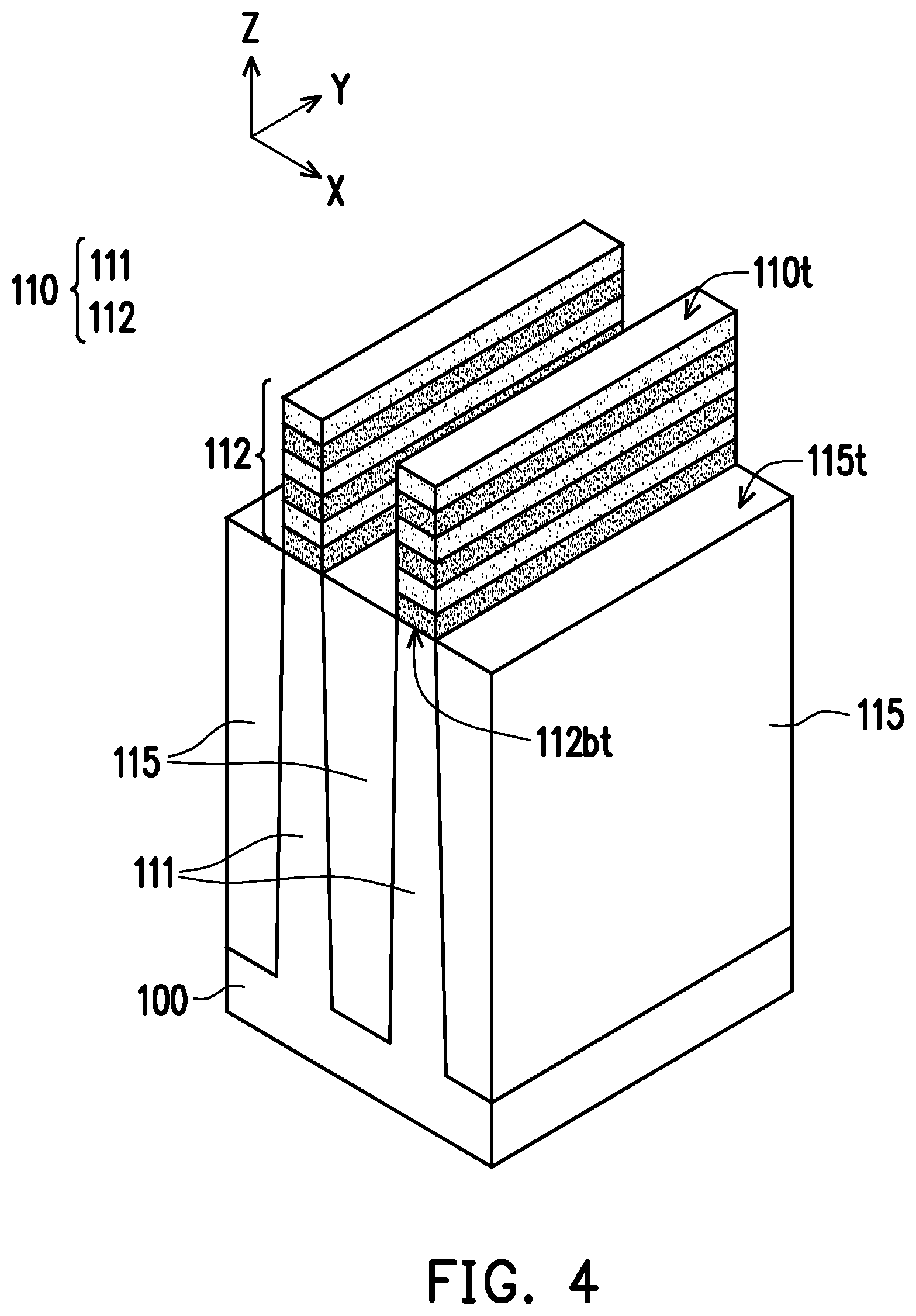 Patent US12310056 Figure 4 – Method of forming semiconductor device
