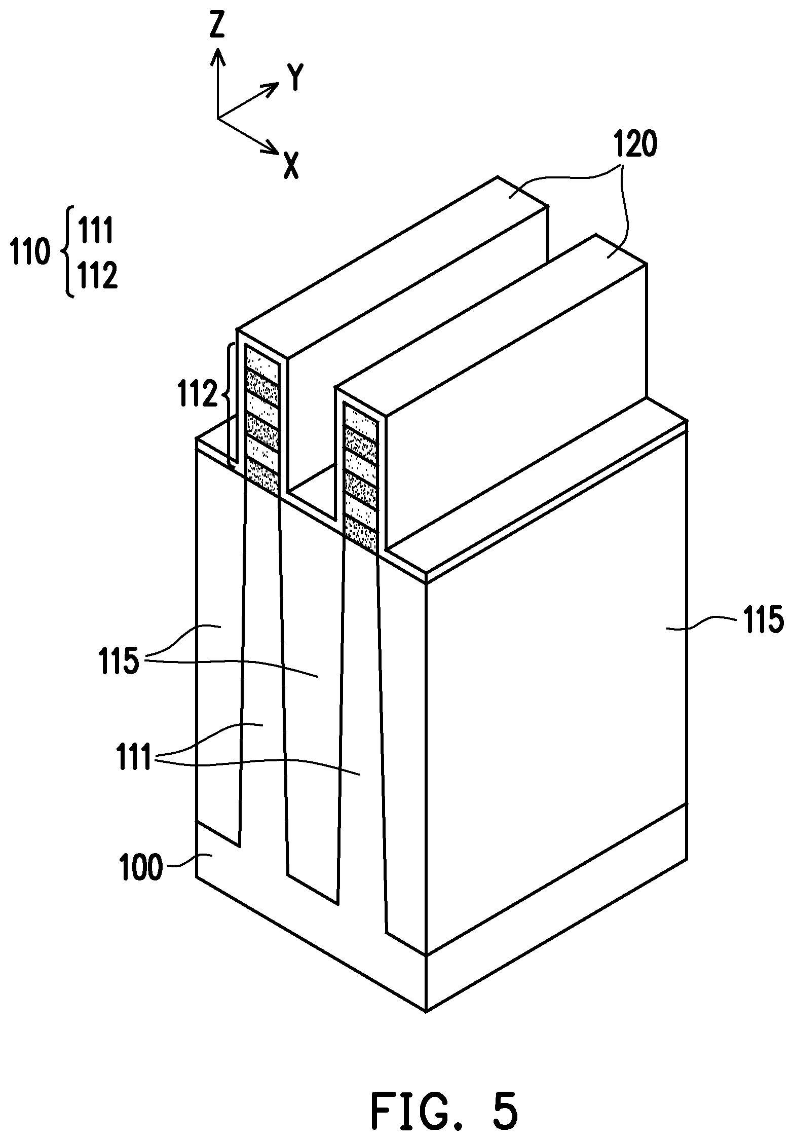 Patent US12310056 Figure 5 – Method of forming semiconductor device