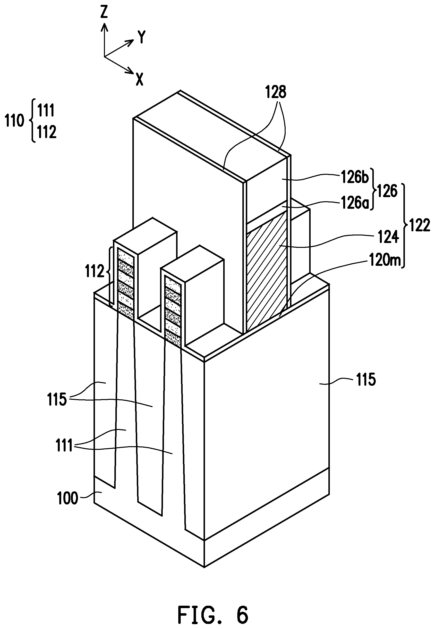 Patent US12310056 Figure 6 – Method of forming semiconductor device