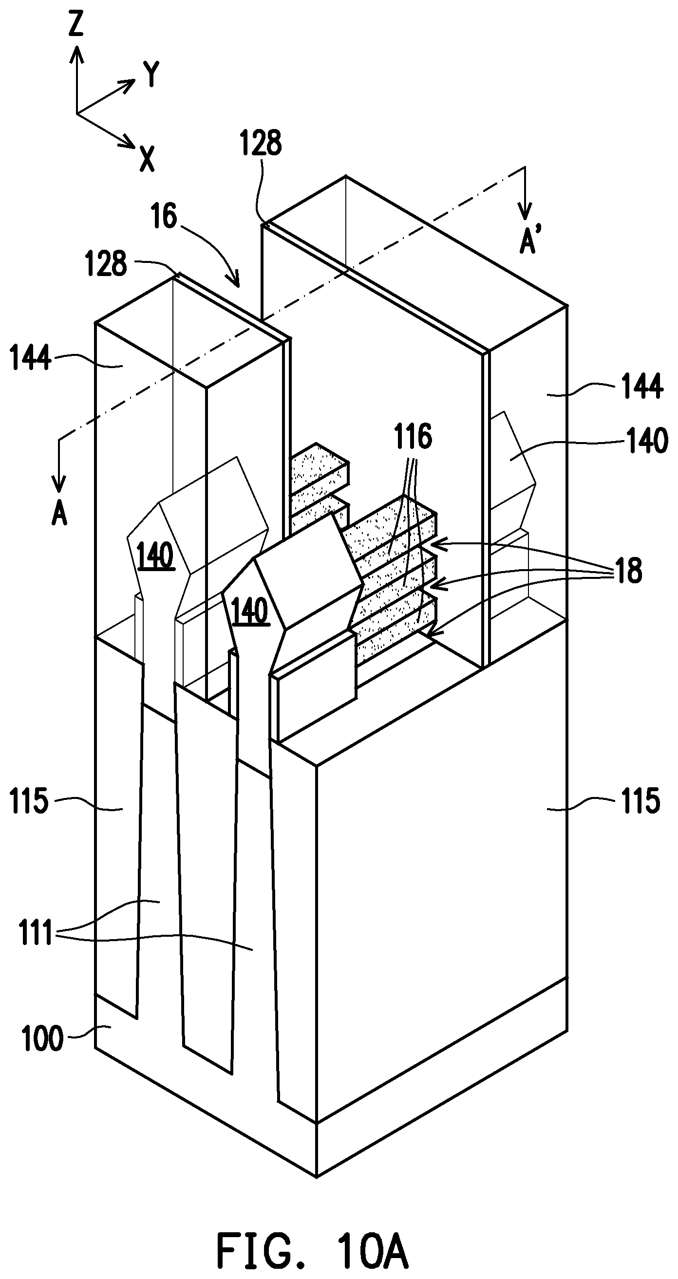 Patent US12310056 Figure 10 – Method of forming semiconductor device