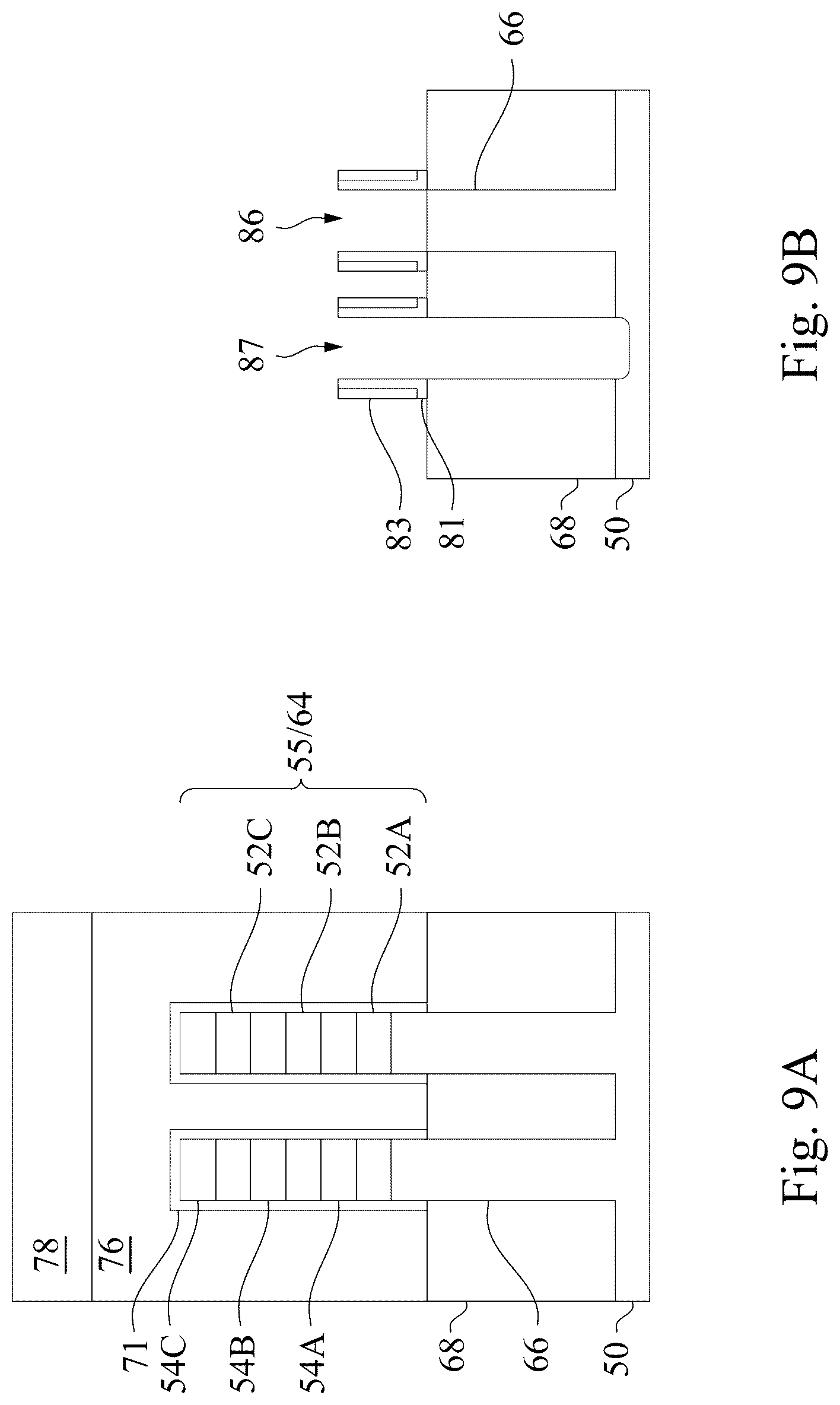 Patent US12310057 Figure 12 – Semiconductor devices including backside vias and methods of forming the same