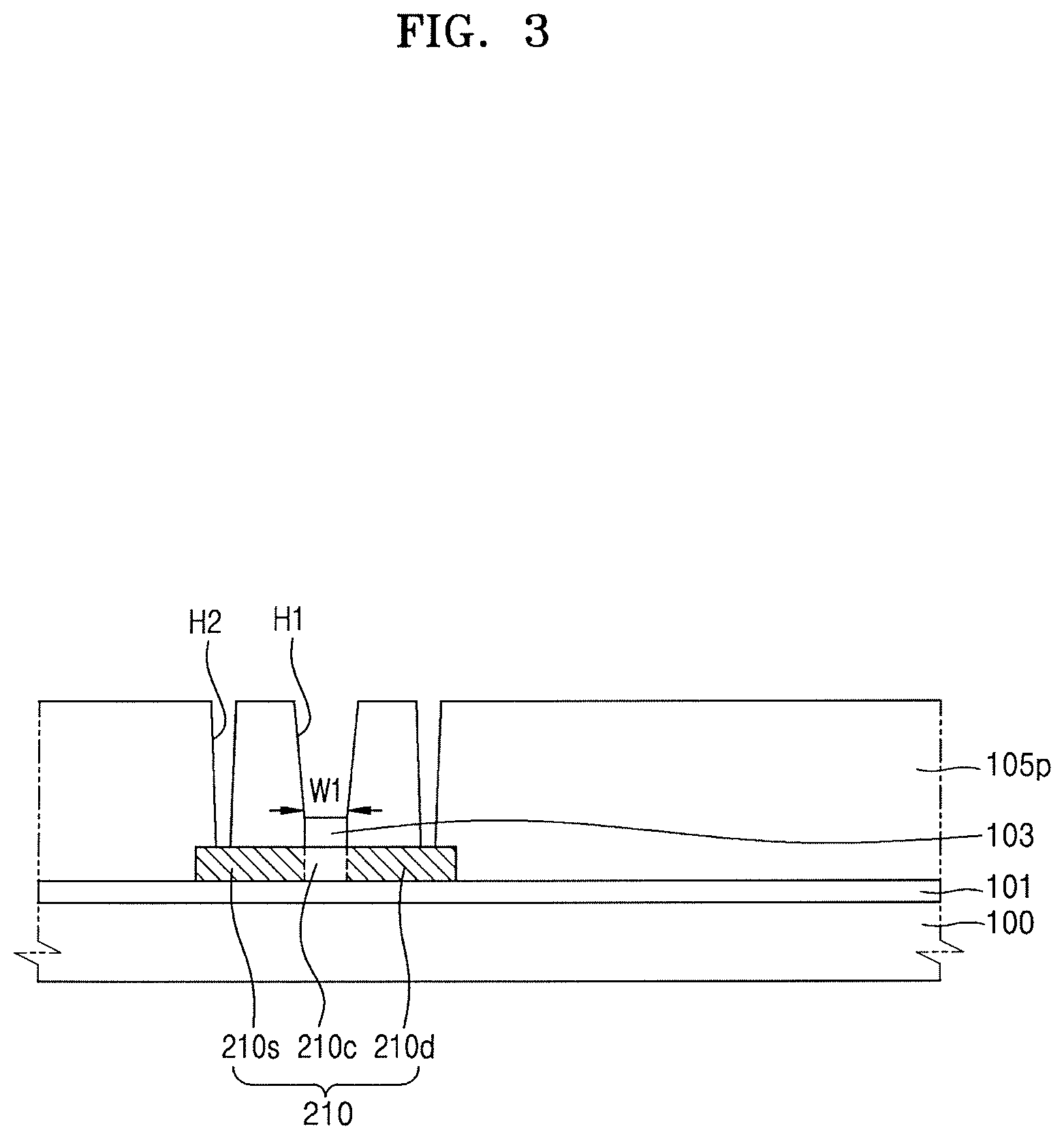 Patent US12310058 Figure 5 – Thin film transistor substrate