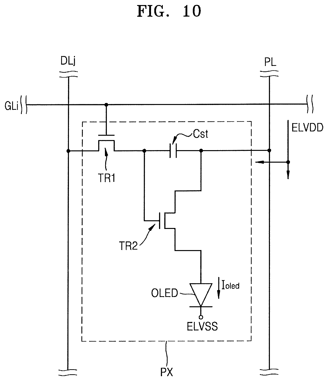 Patent US12310058 Figure 12 – Thin film transistor substrate