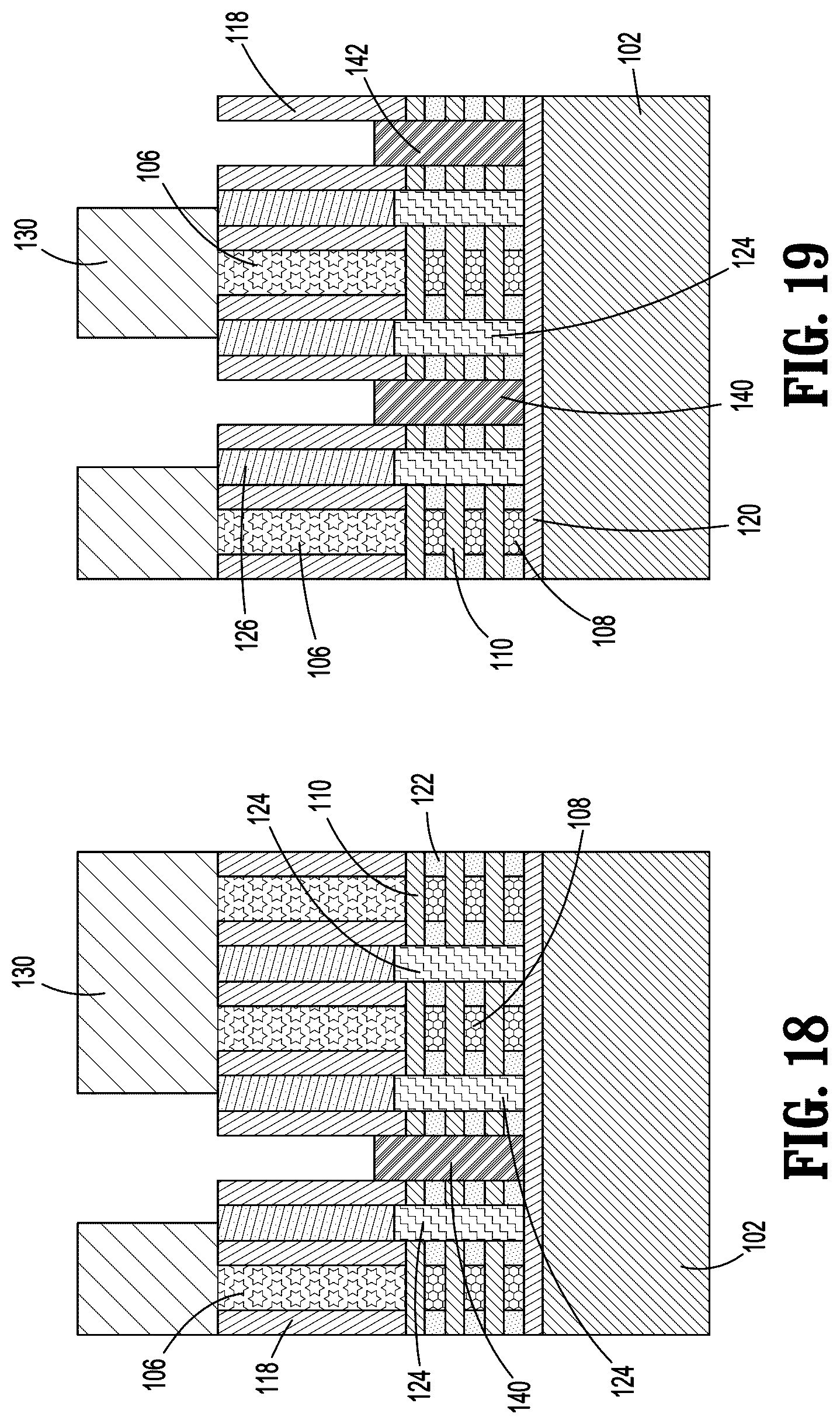 Patent US12310061 Figure 8 – Nanosheet transistor devices with different active channel widths