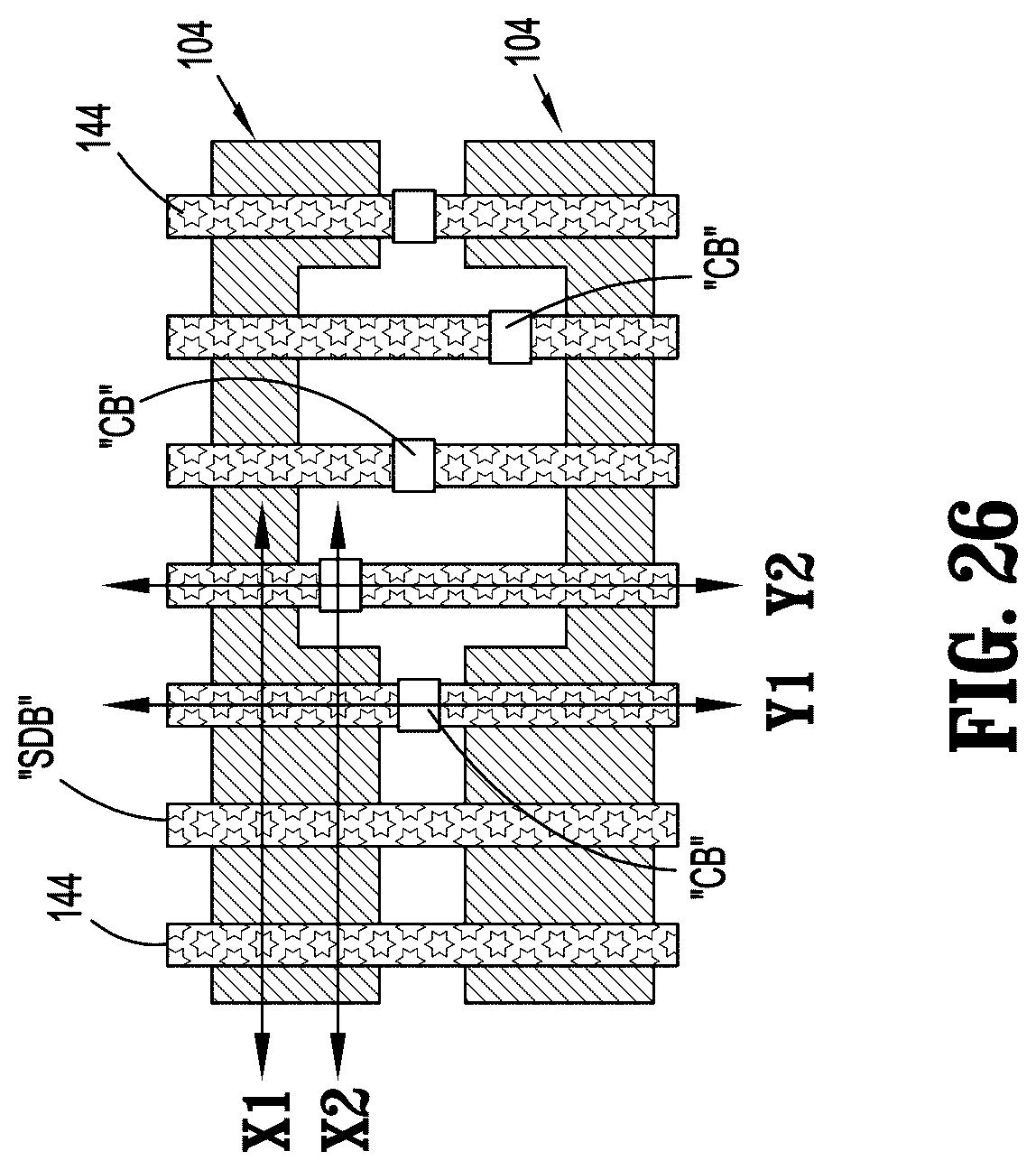 Patent US12310061 Figure 12 – Nanosheet transistor devices with different active channel widths