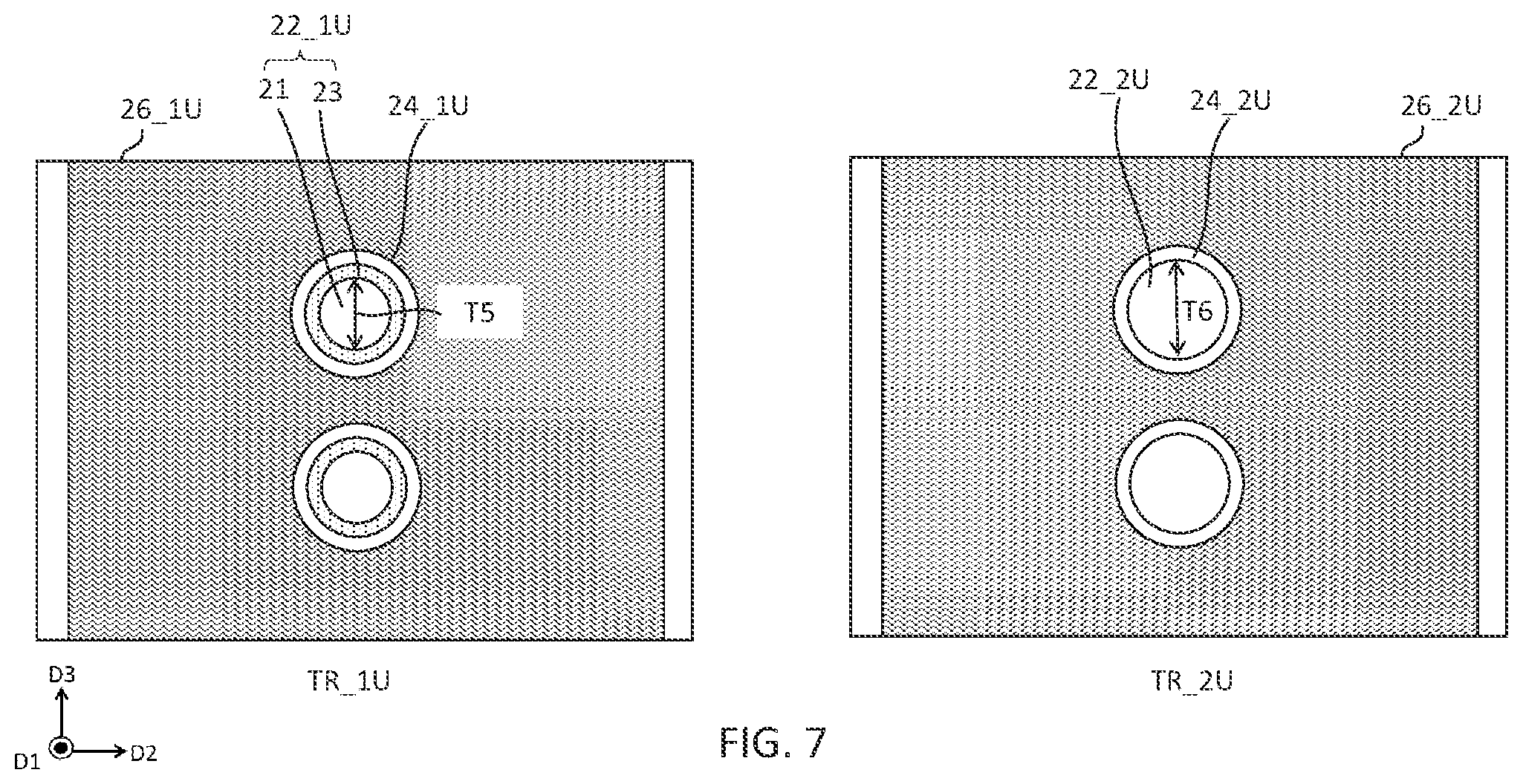 Patent US12310062 Figure 7 – Integrated circuit devices including stacked transistors and methods of forming the same