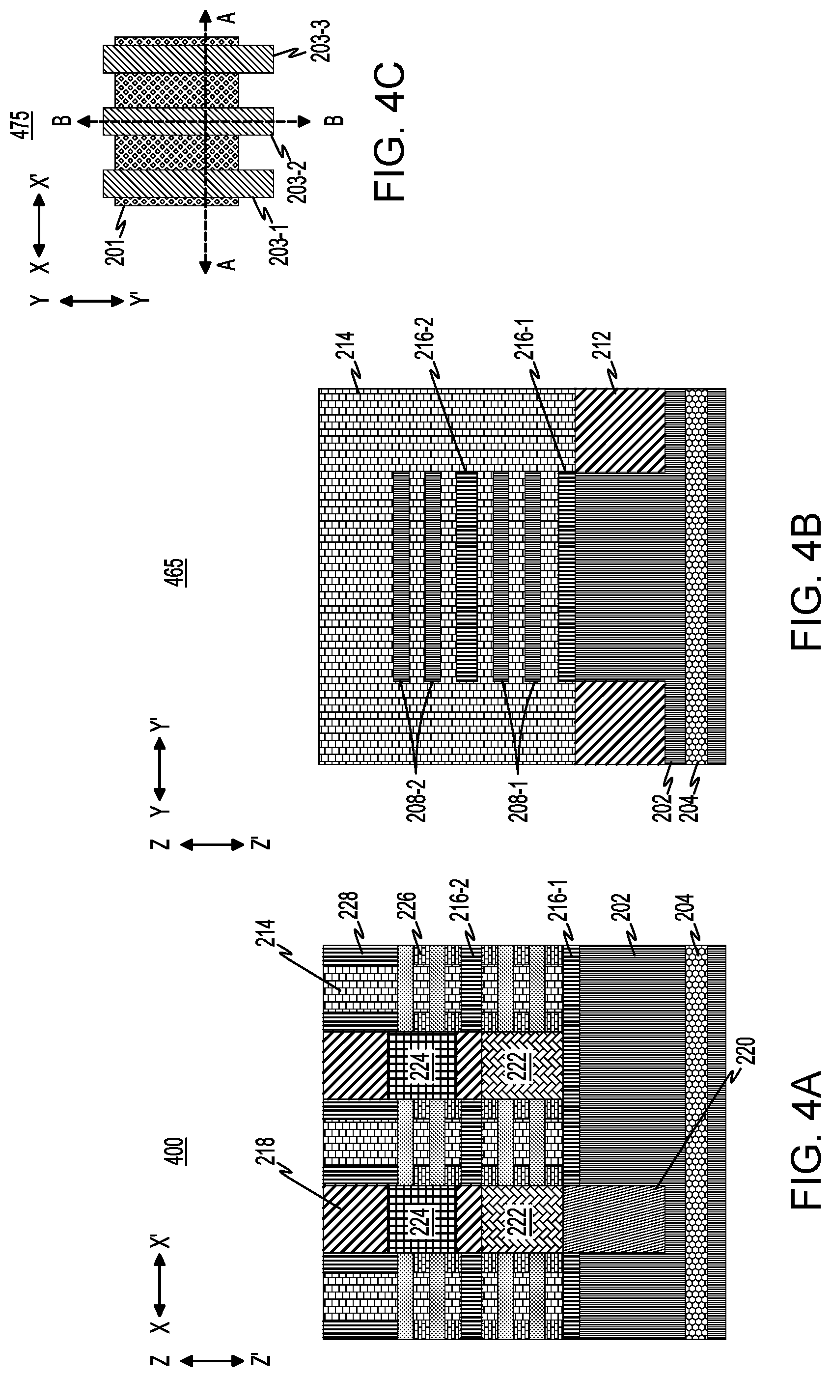 Patent US12310064 Figure 5 – Isolation pillar structures for stacked device structures