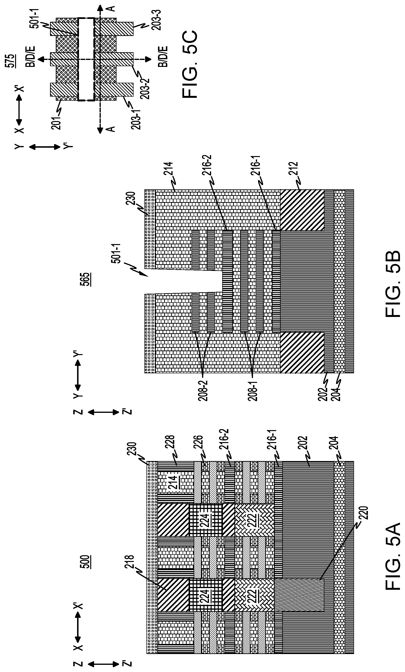 Patent US12310064 Figure 6 – Isolation pillar structures for stacked device structures