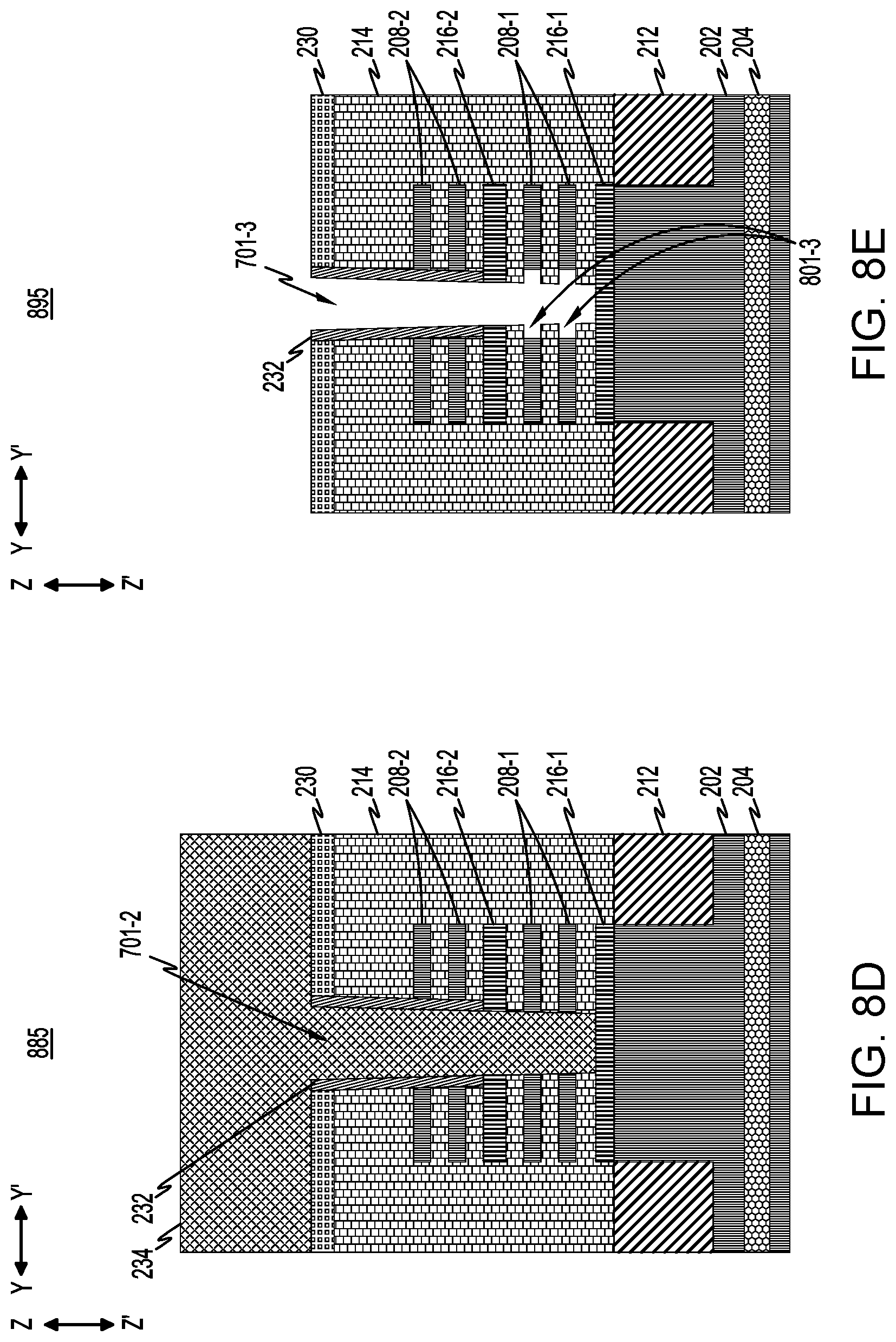 Patent US12310064 Figure 13 – Isolation pillar structures for stacked device structures