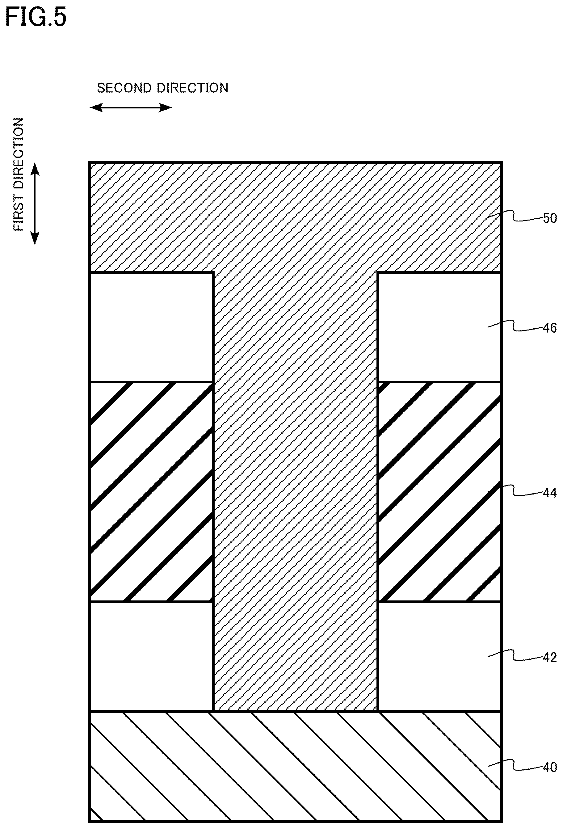Patent US12310065 Figure 5 – Semiconductor device, semiconductor memory device, and method for manufacturing semiconductor device