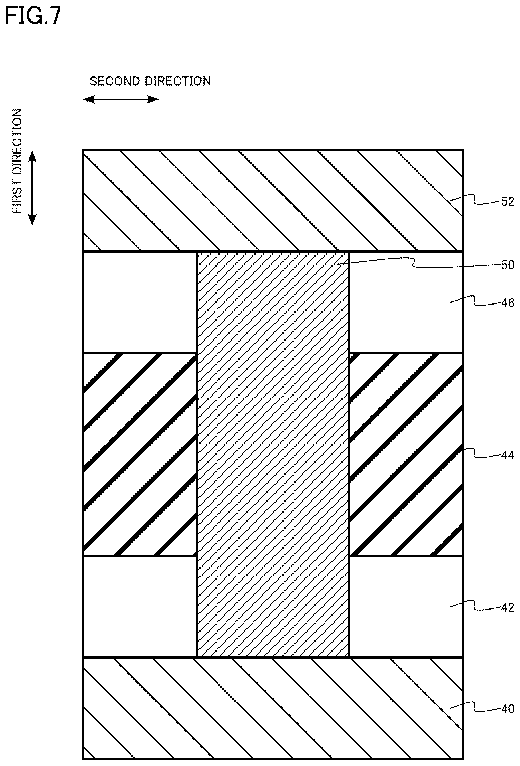 Patent US12310065 Figure 7 – Semiconductor device, semiconductor memory device, and method for manufacturing semiconductor device