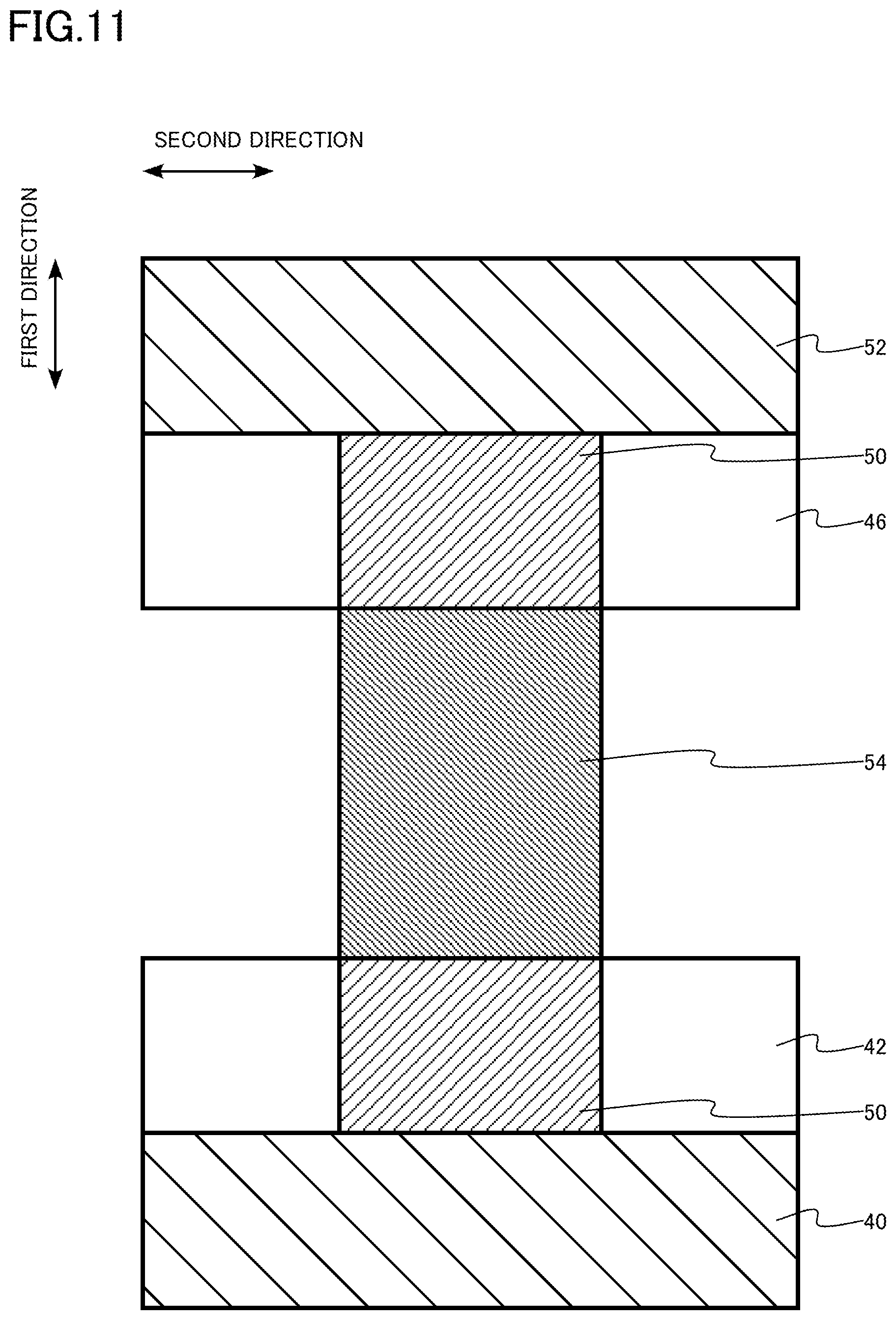 Patent US12310065 Figure 11 – Semiconductor device, semiconductor memory device, and method for manufacturing semiconductor device