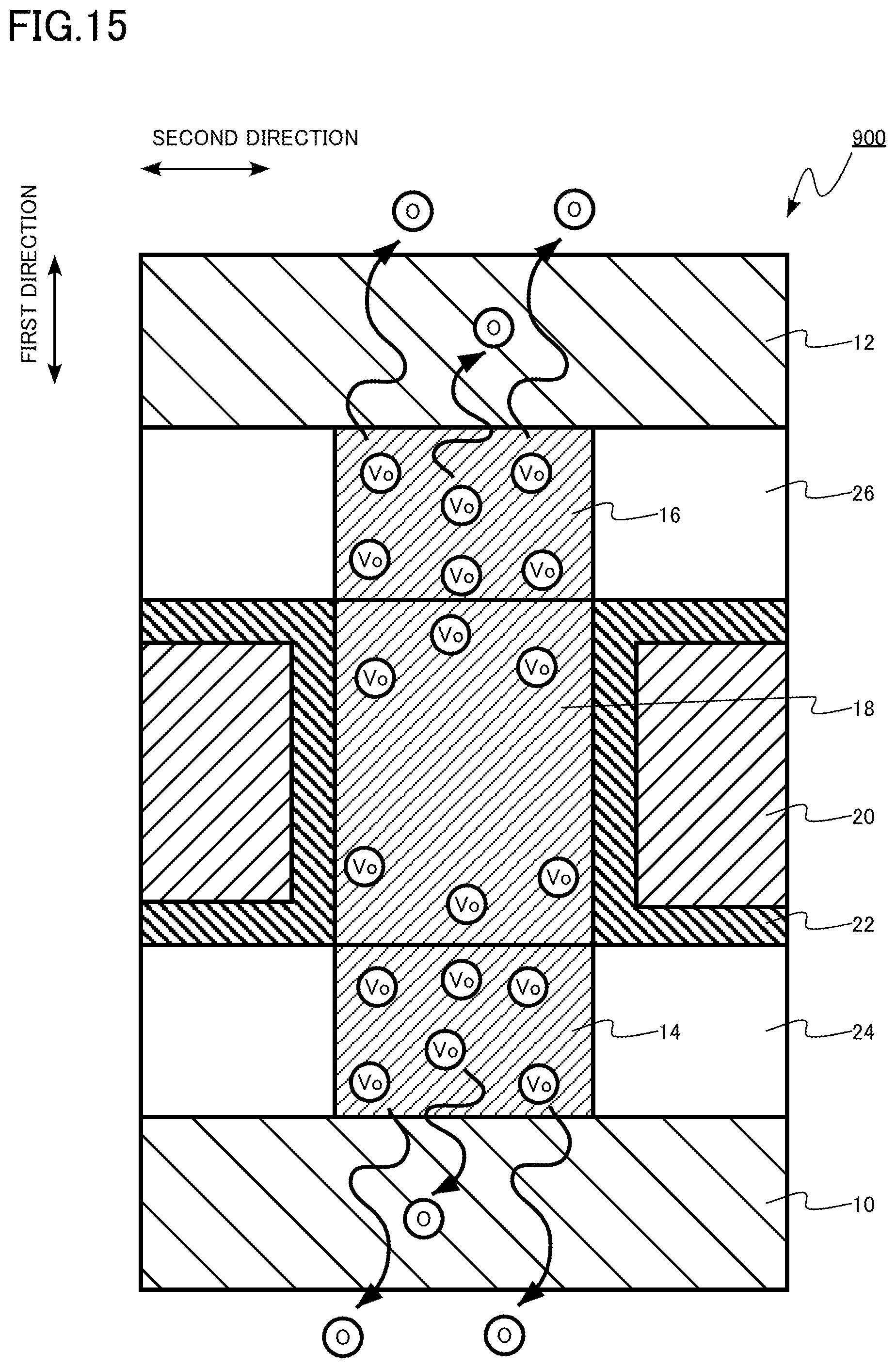 Patent US12310065 Figure 15 – Semiconductor device, semiconductor memory device, and method for manufacturing semiconductor device
