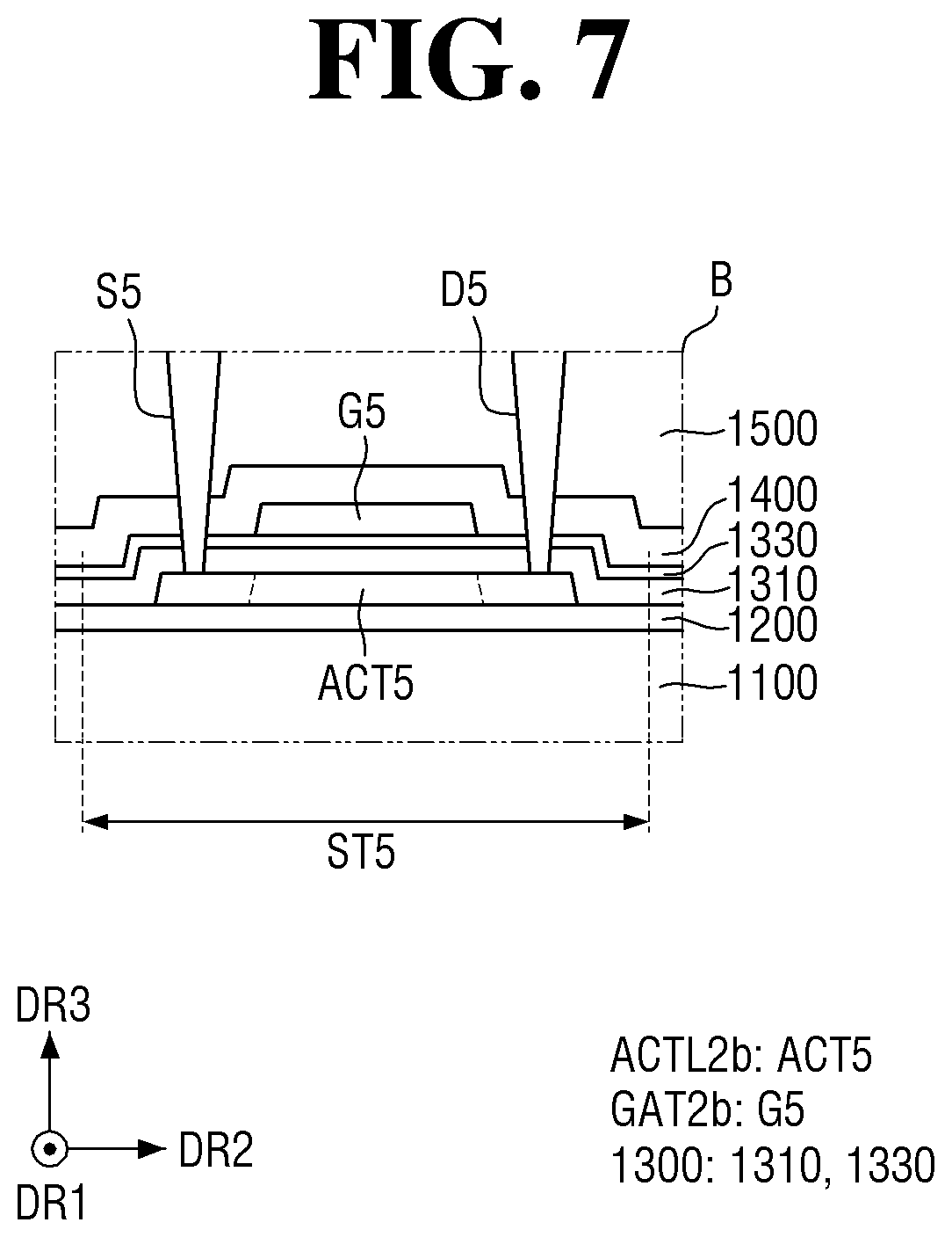 Patent US12310066 Figure 7 – Display device and method of fabricating the same