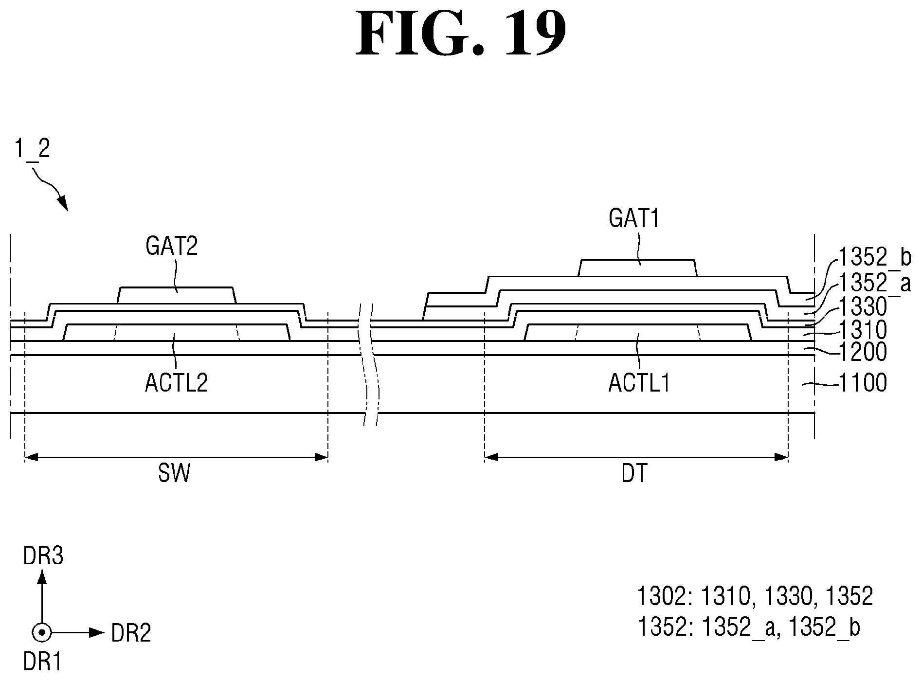 Patent US12310066 Figure 19 – Display device and method of fabricating the same