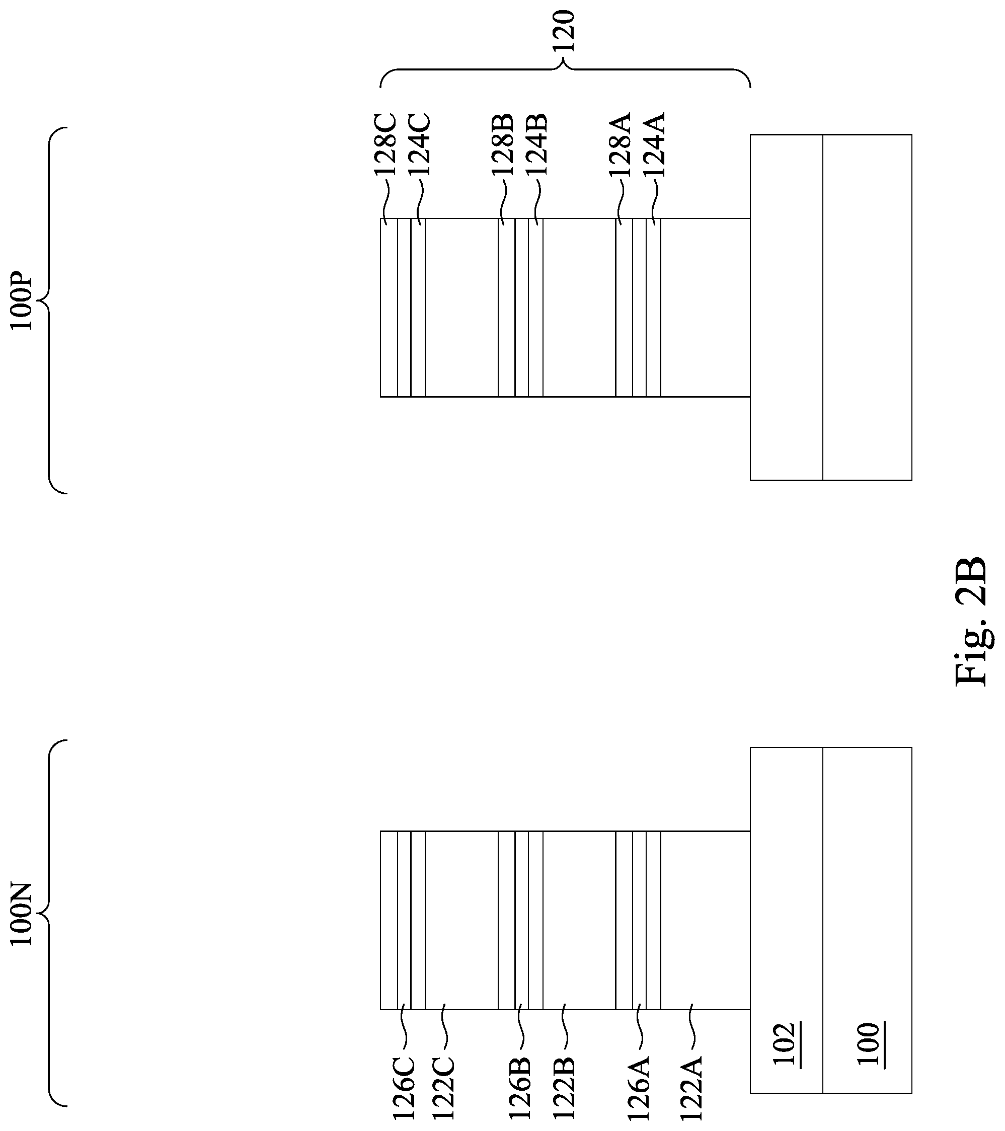 Patent US12310073 Figure 4 – Transistors having two-dimensional semiconductor channels