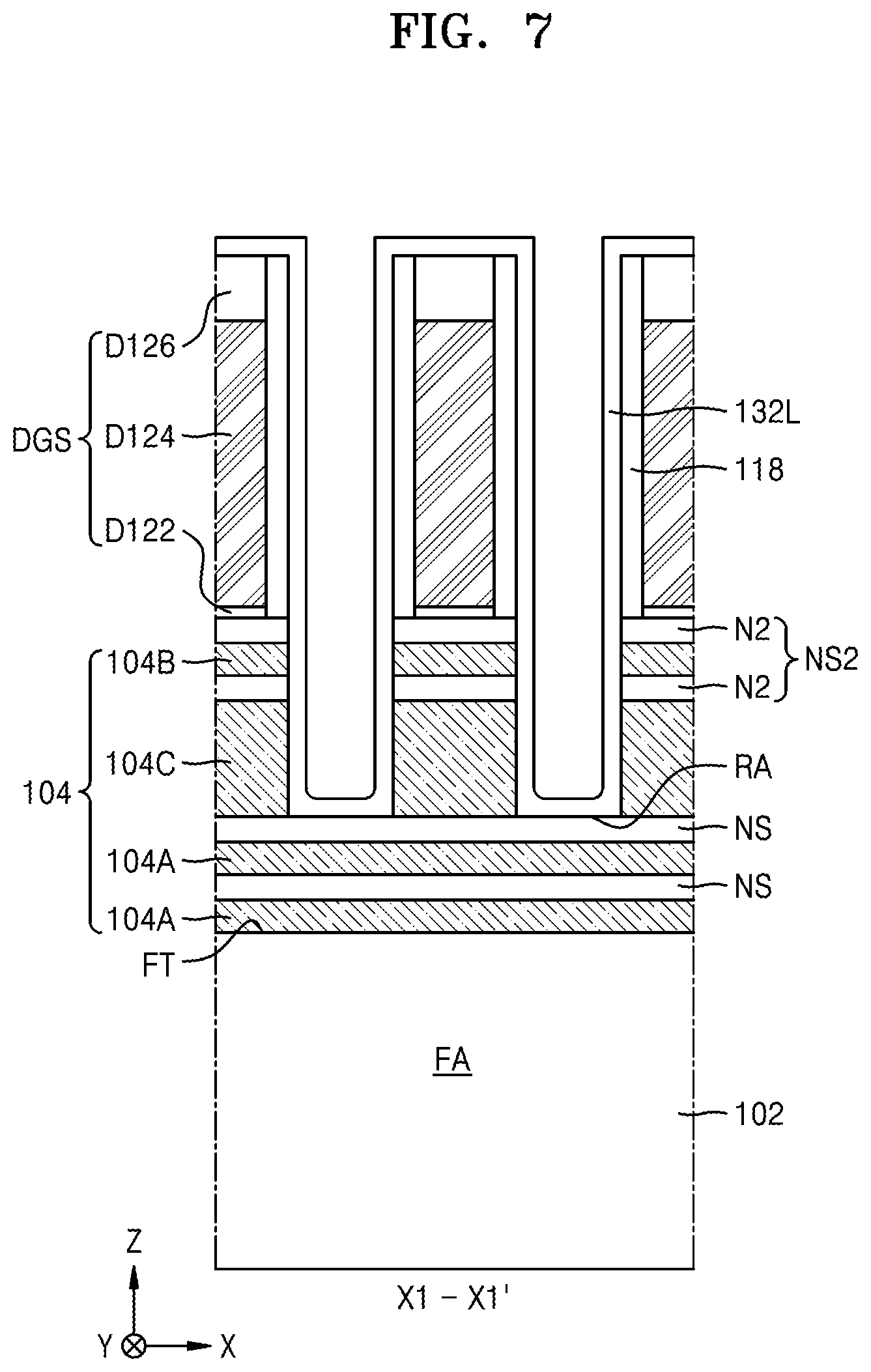 Patent US12310075 Figure 10 – Integrated circuit devices including vertically stacked field effect transistors