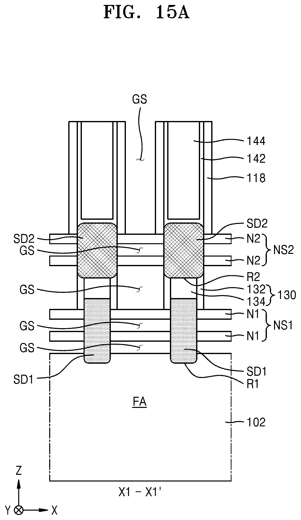 Patent US12310075 Figure 20 – Integrated circuit devices including vertically stacked field effect transistors