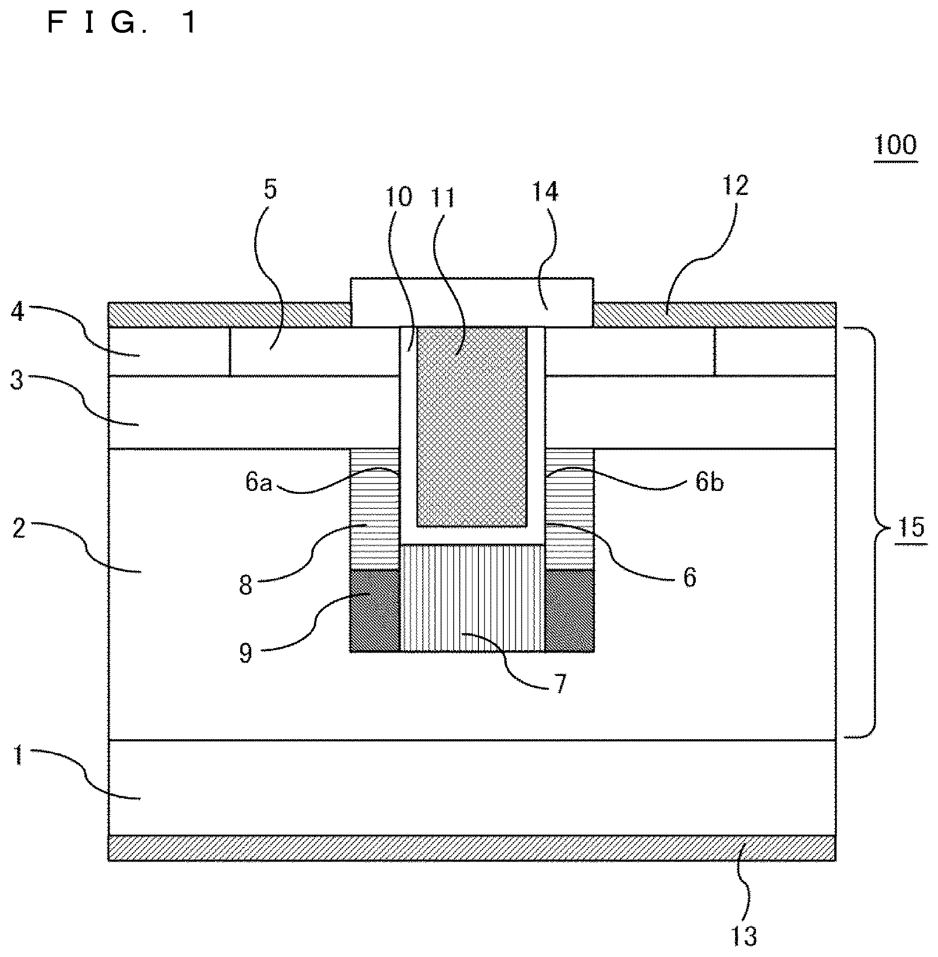 Patent US12310076 Figure 1 – Silicon carbide semiconductor device, power conversion apparatus, and method for manufacturing silicon carbide semiconductor device