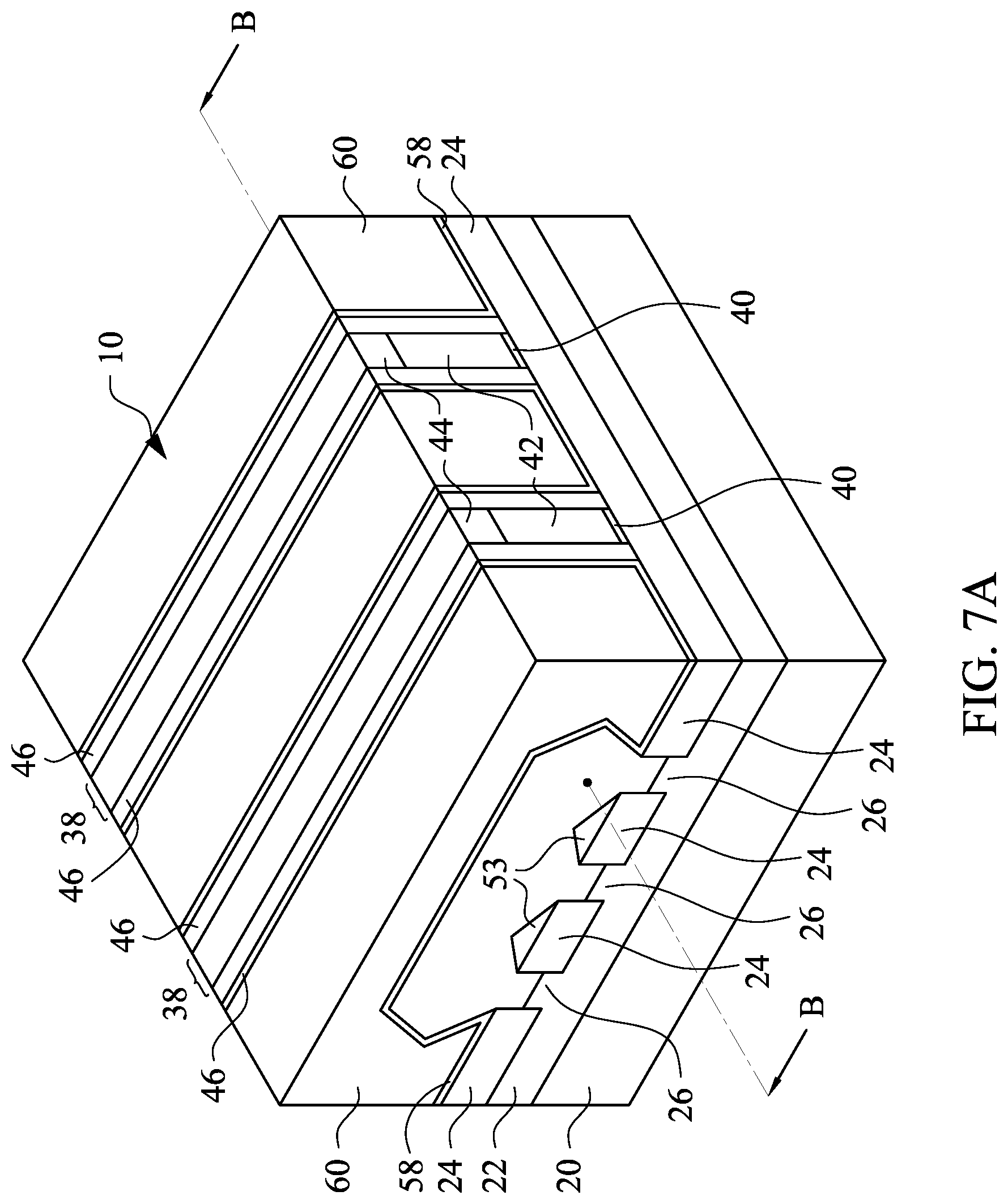 Patent US12310077 Figure 7 – Dual damascene structure in forming source/drain contacts