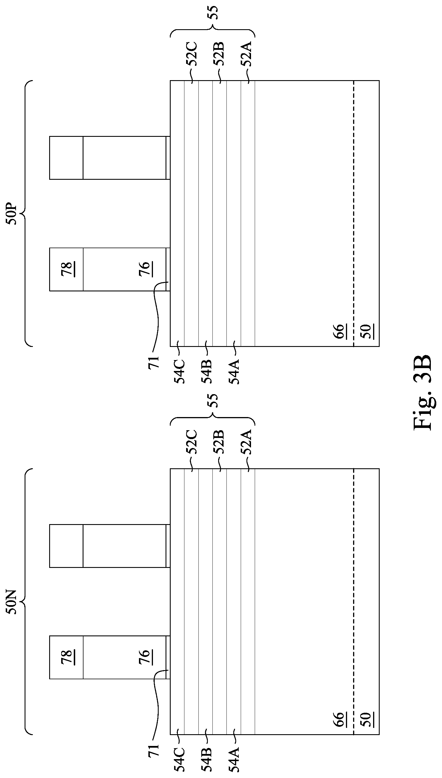 Patent US12310078 Figure 8 – Method of forming metal gate fin electrode structure by etching back metal fill