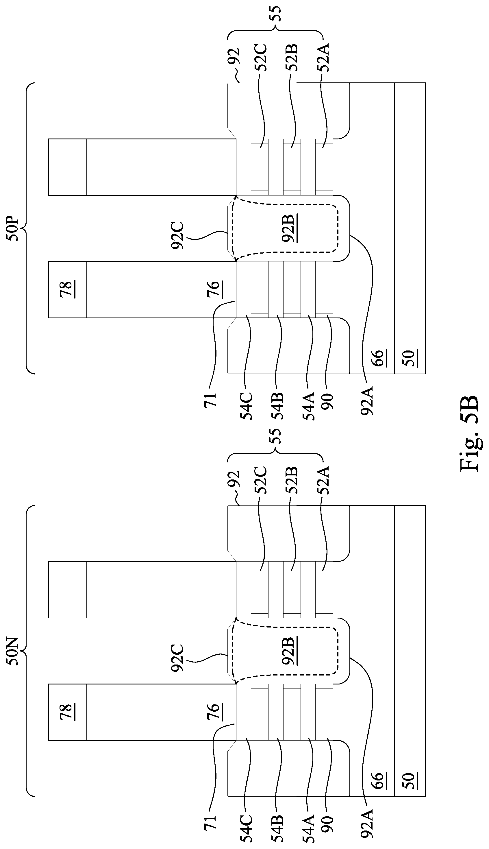 Patent US12310078 Figure 13 – Method of forming metal gate fin electrode structure by etching back metal fill