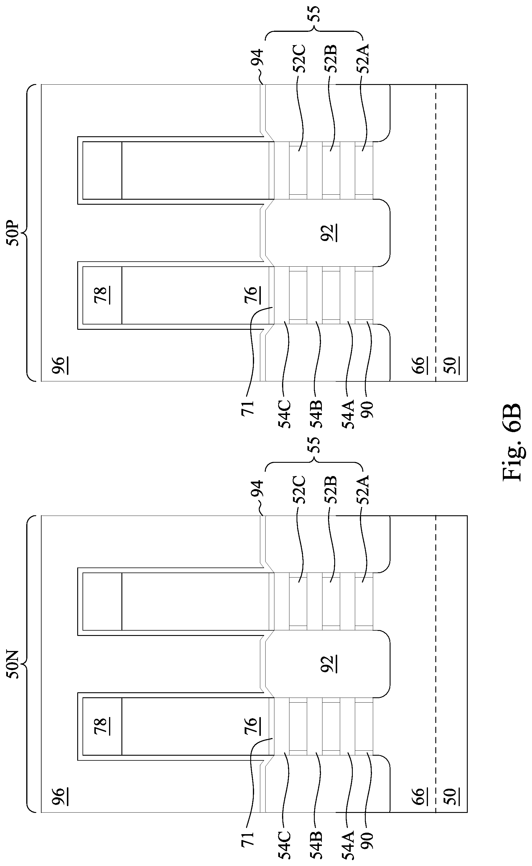 Patent US12310078 Figure 15 – Method of forming metal gate fin electrode structure by etching back metal fill