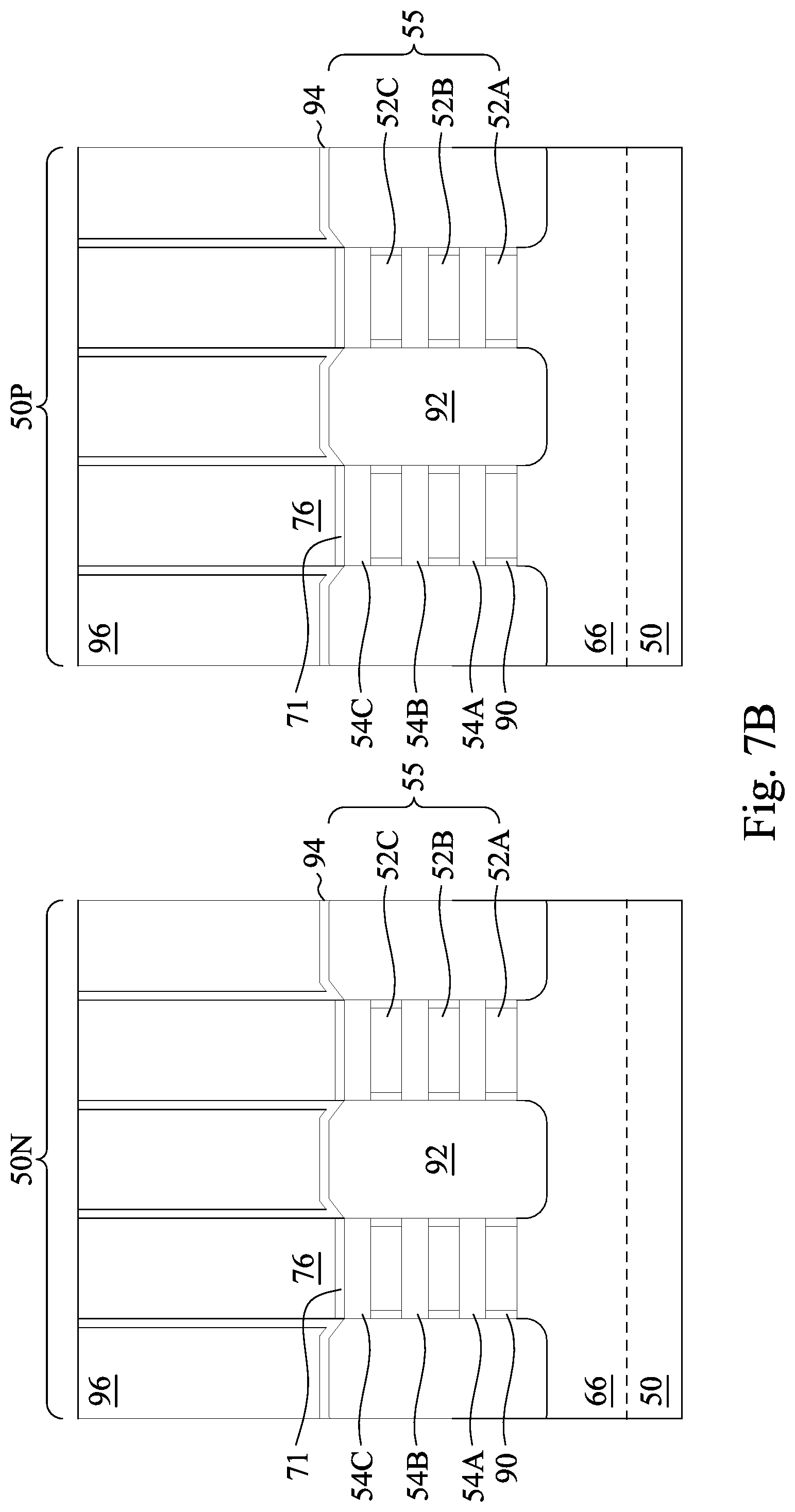 Patent US12310078 Figure 18 – Method of forming metal gate fin electrode structure by etching back metal fill