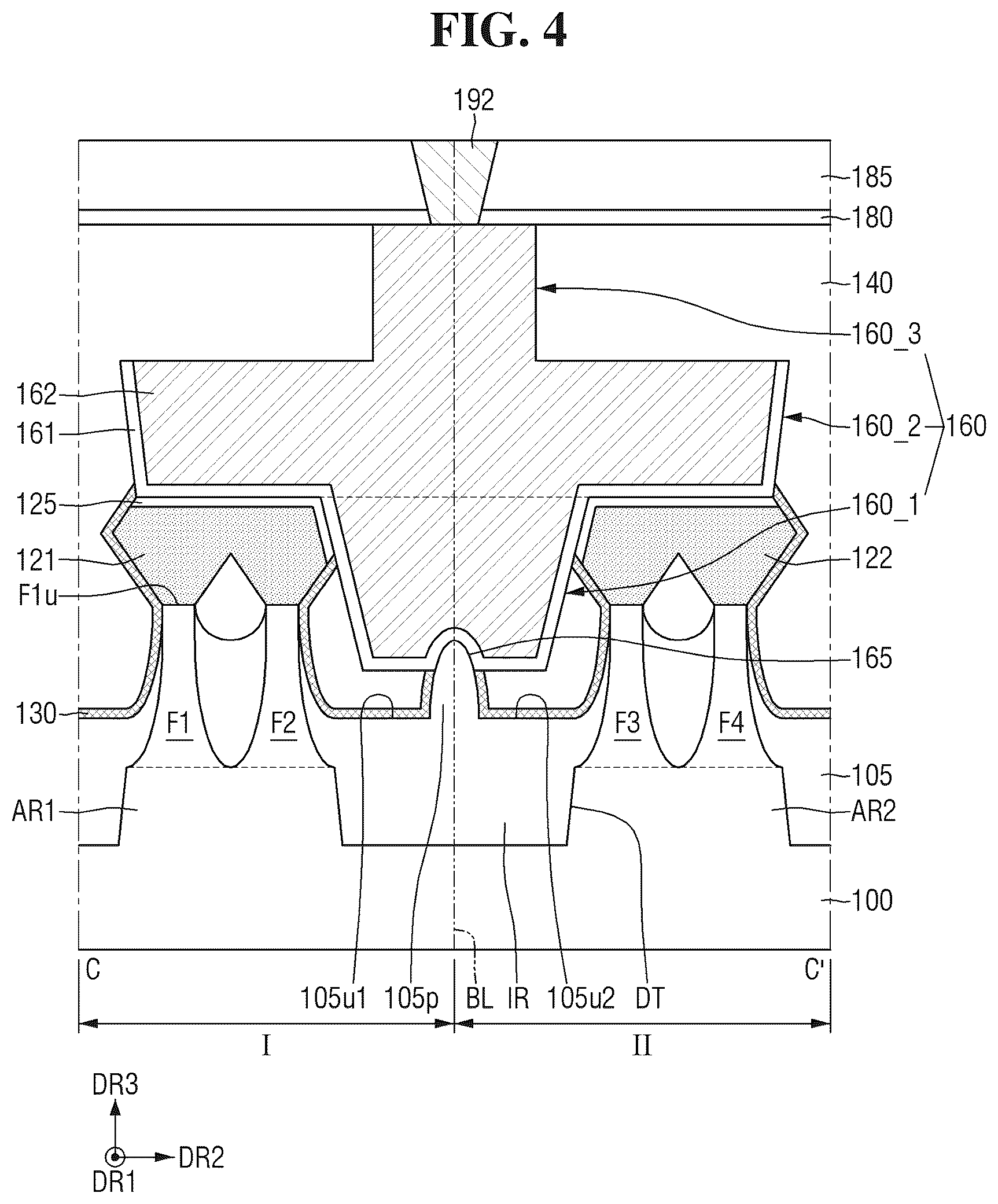 Patent US12310081 Figure 4 – Semiconductor device