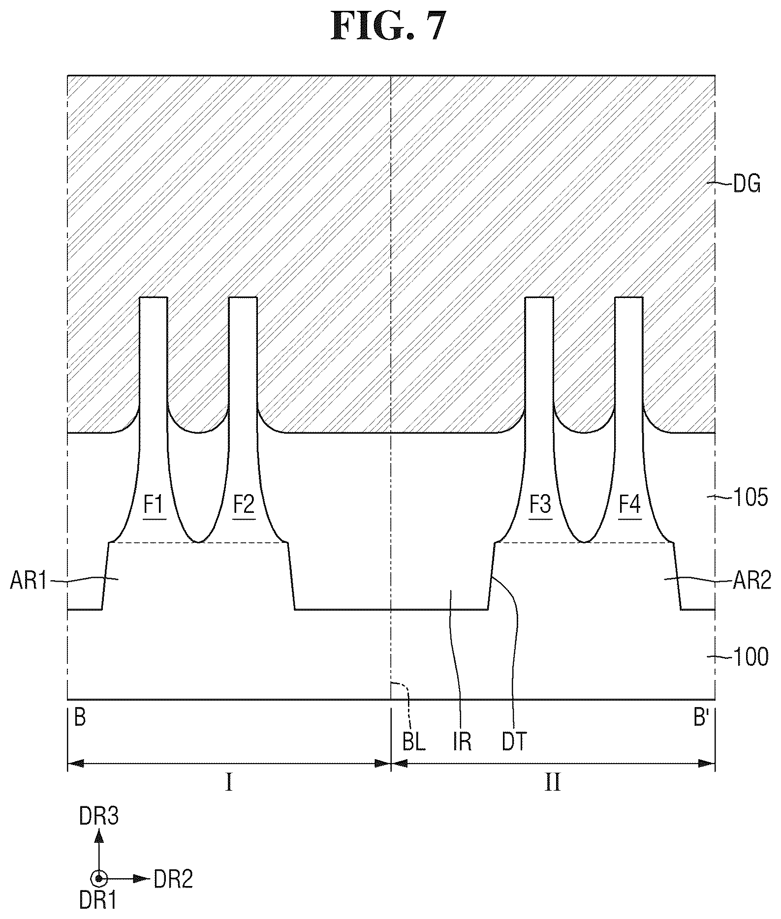 Patent US12310081 Figure 7 – Semiconductor device