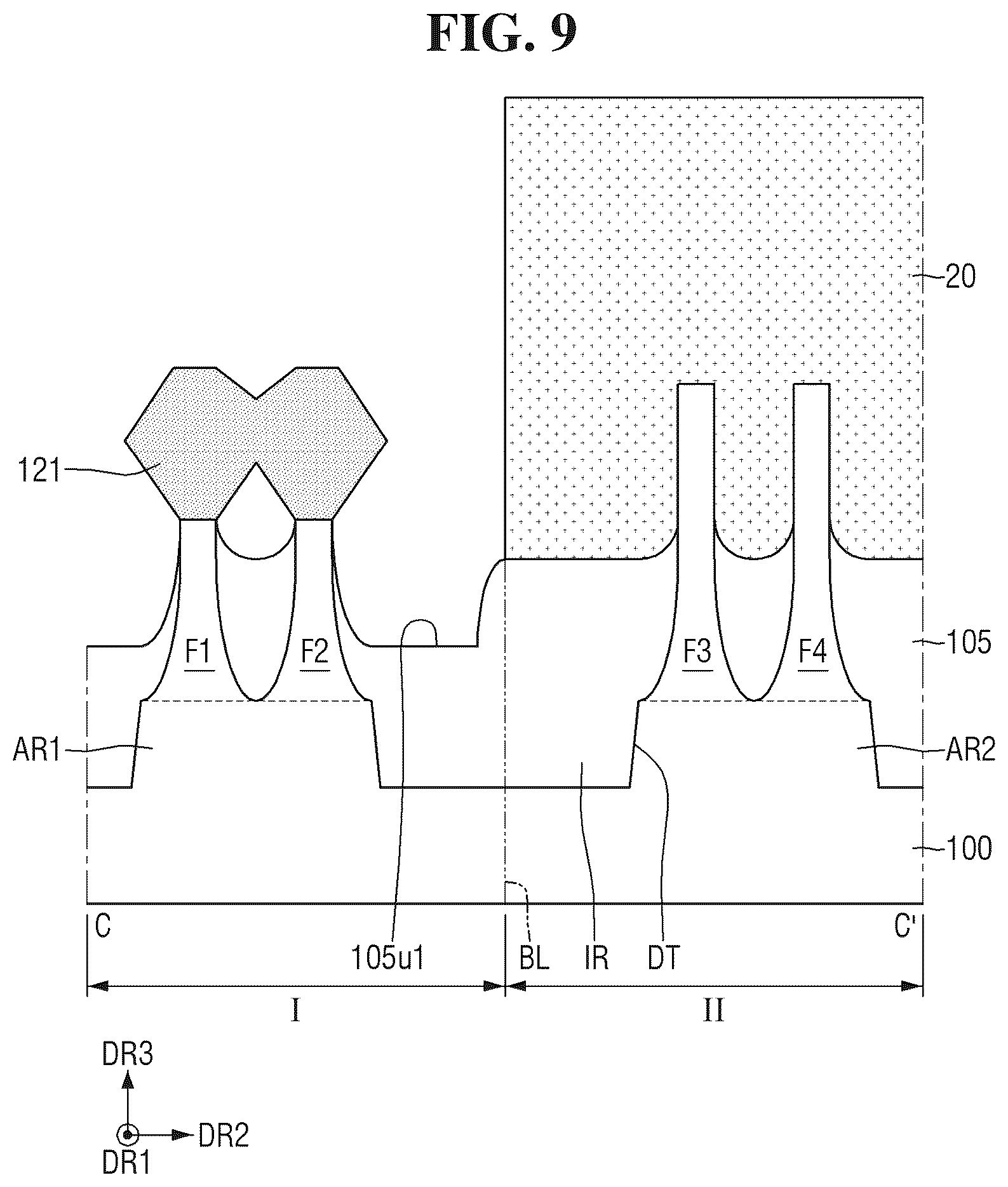 Patent US12310081 Figure 9 – Semiconductor device