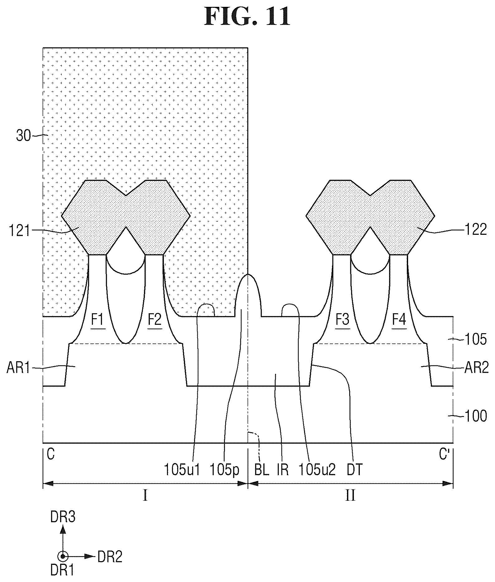 Patent US12310081 Figure 11 – Semiconductor device