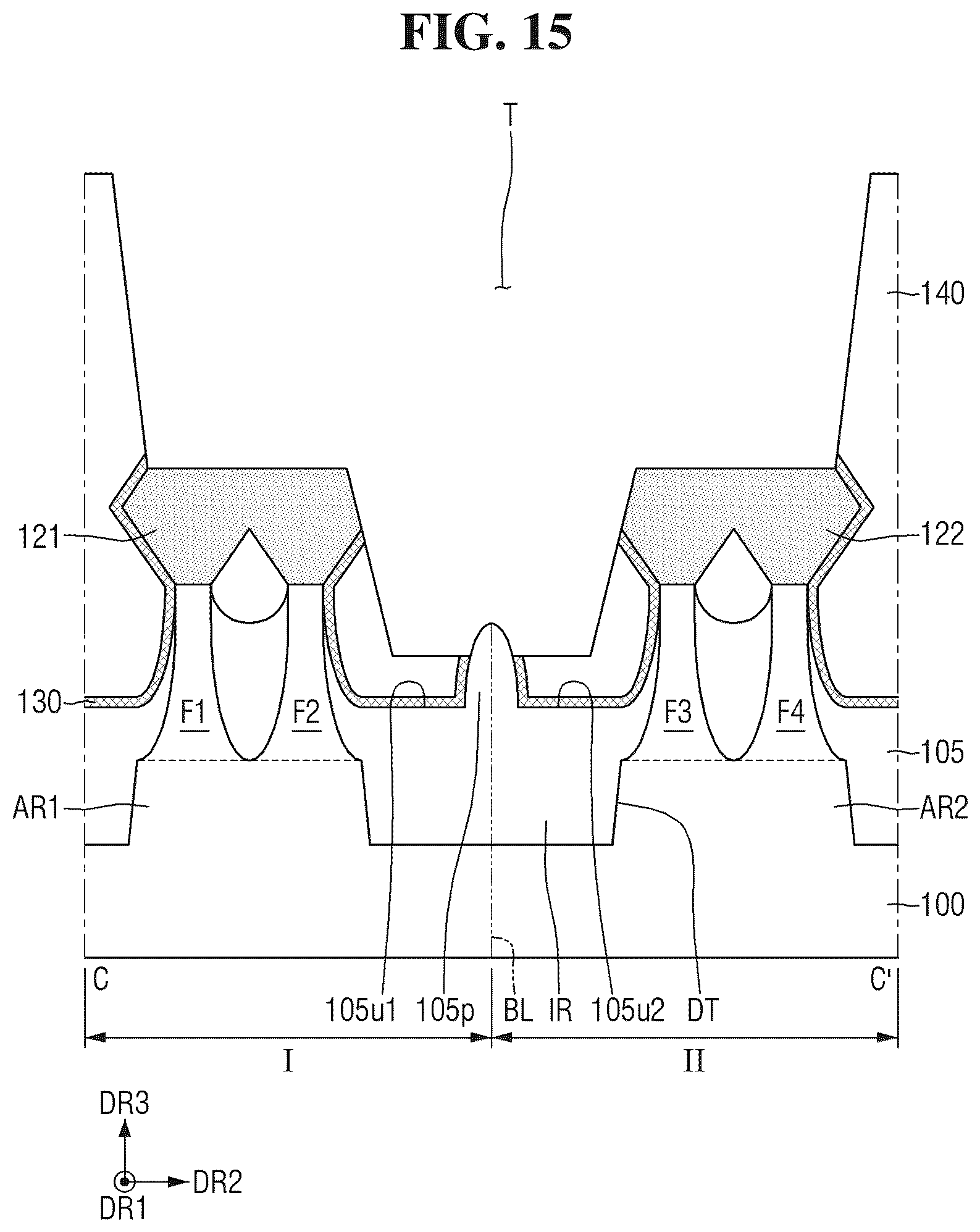 Patent US12310081 Figure 15 – Semiconductor device