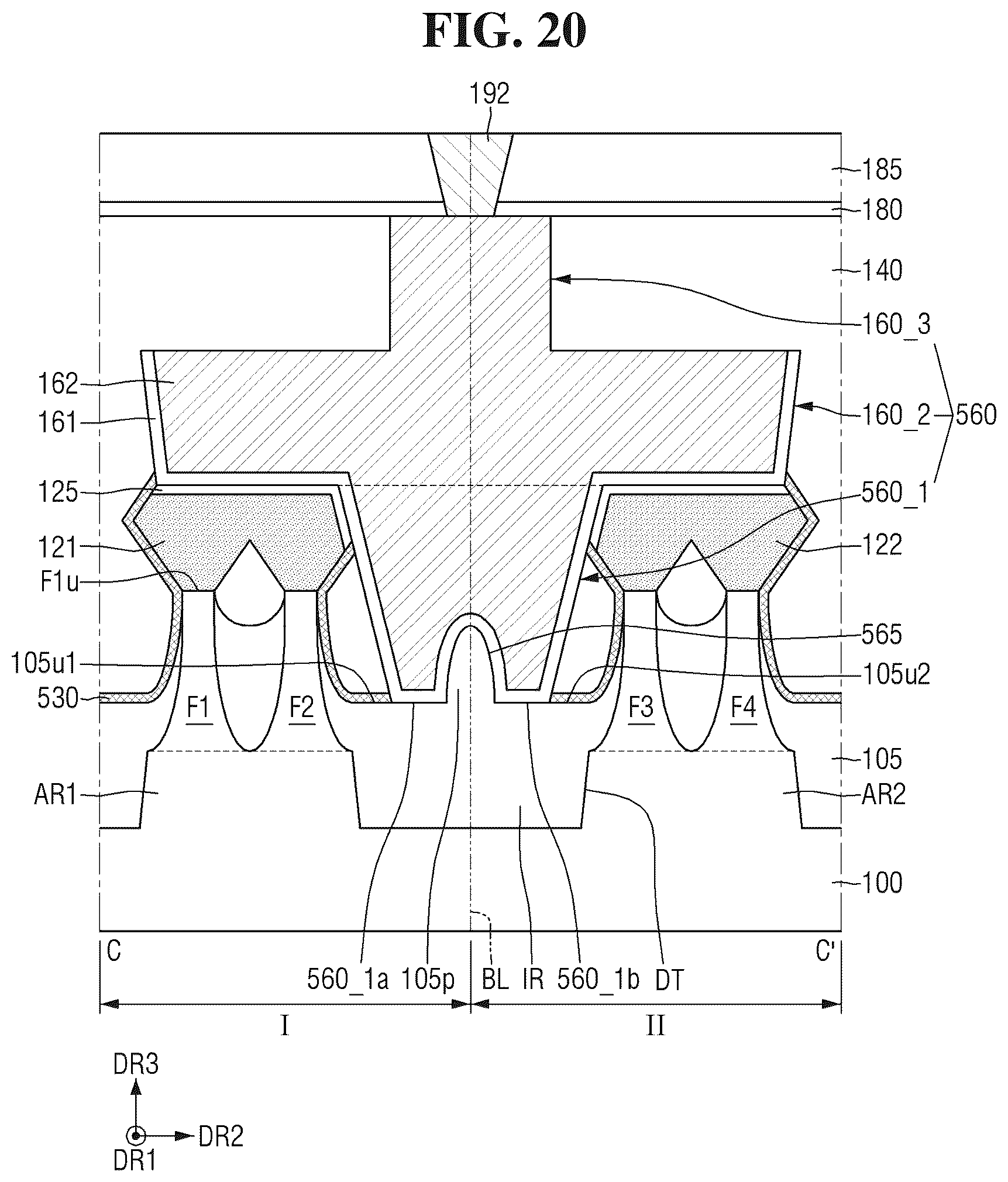 Patent US12310081 Figure 20 – Semiconductor device