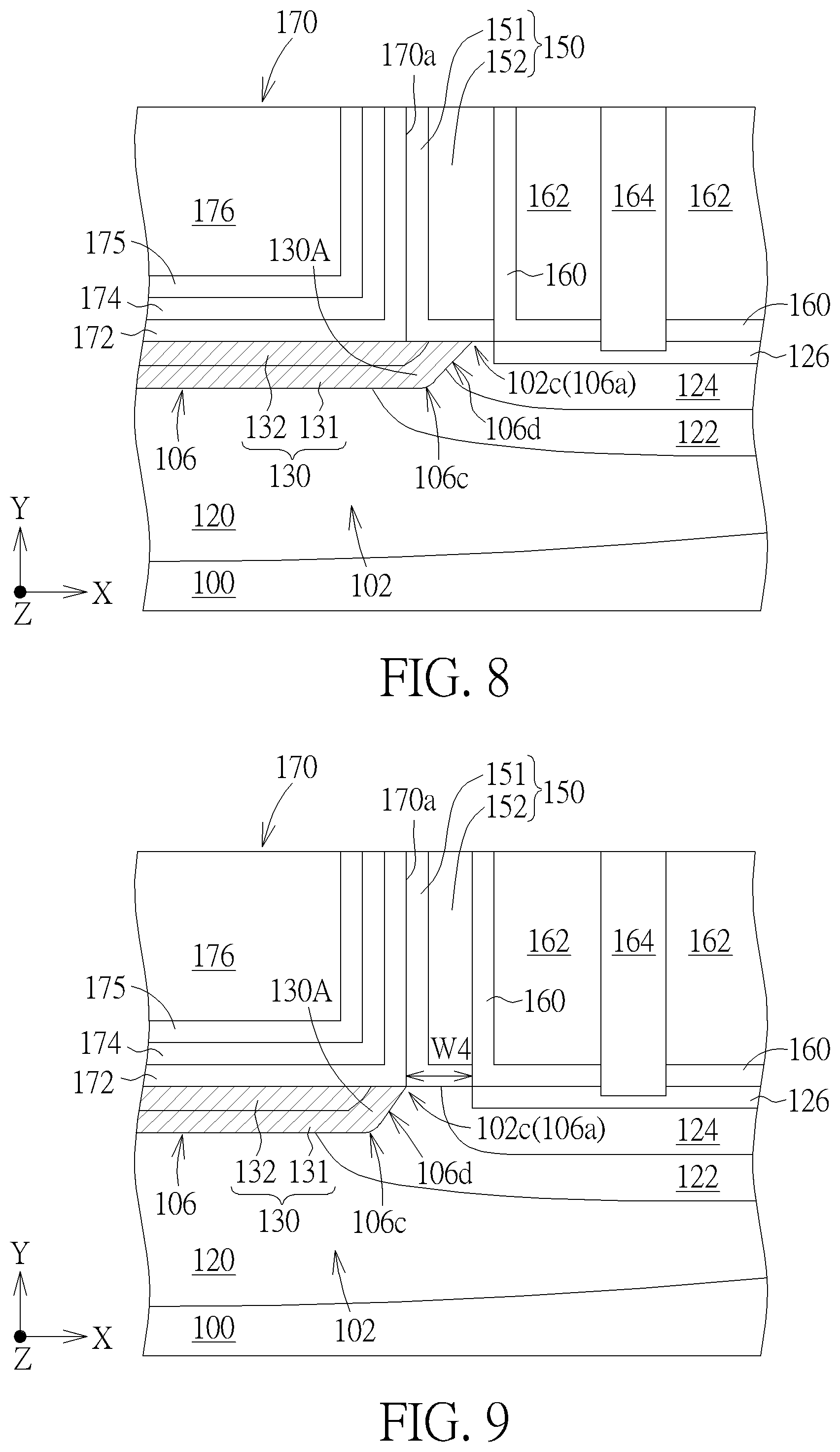 Patent US12310083 Figure 8 – Semiconductor device and method for forming the same