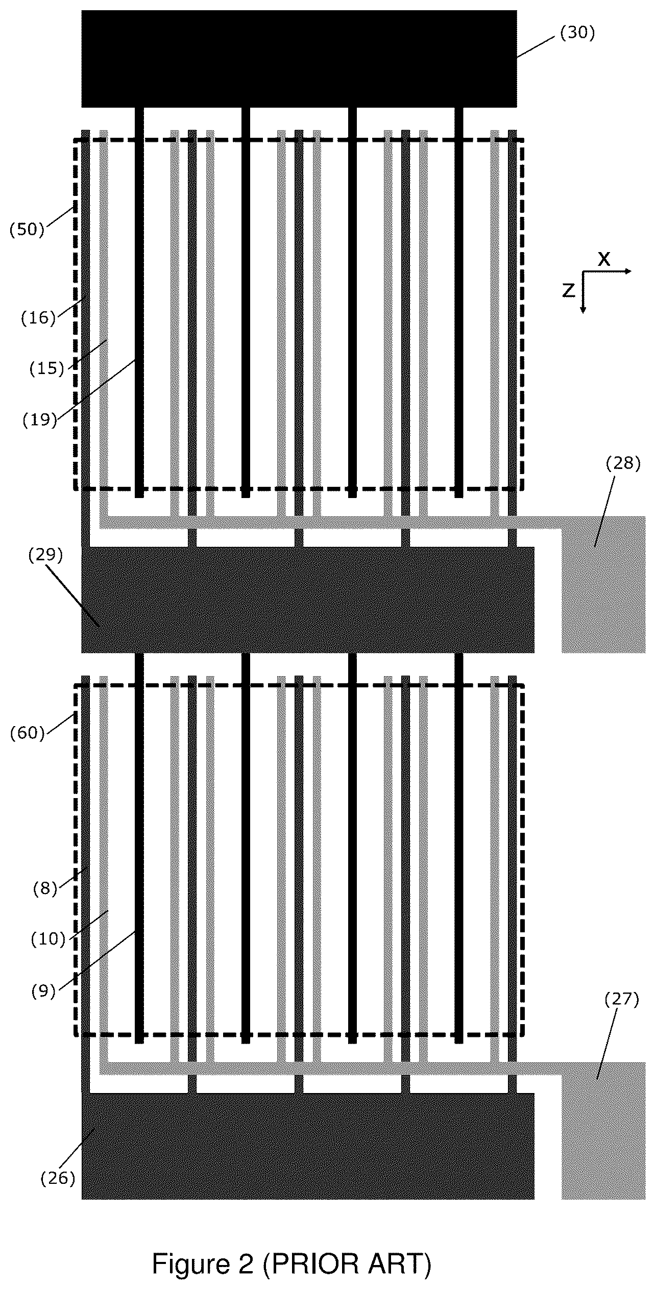 Patent US12310088 Figure 2 – Heterojunction based half bridge