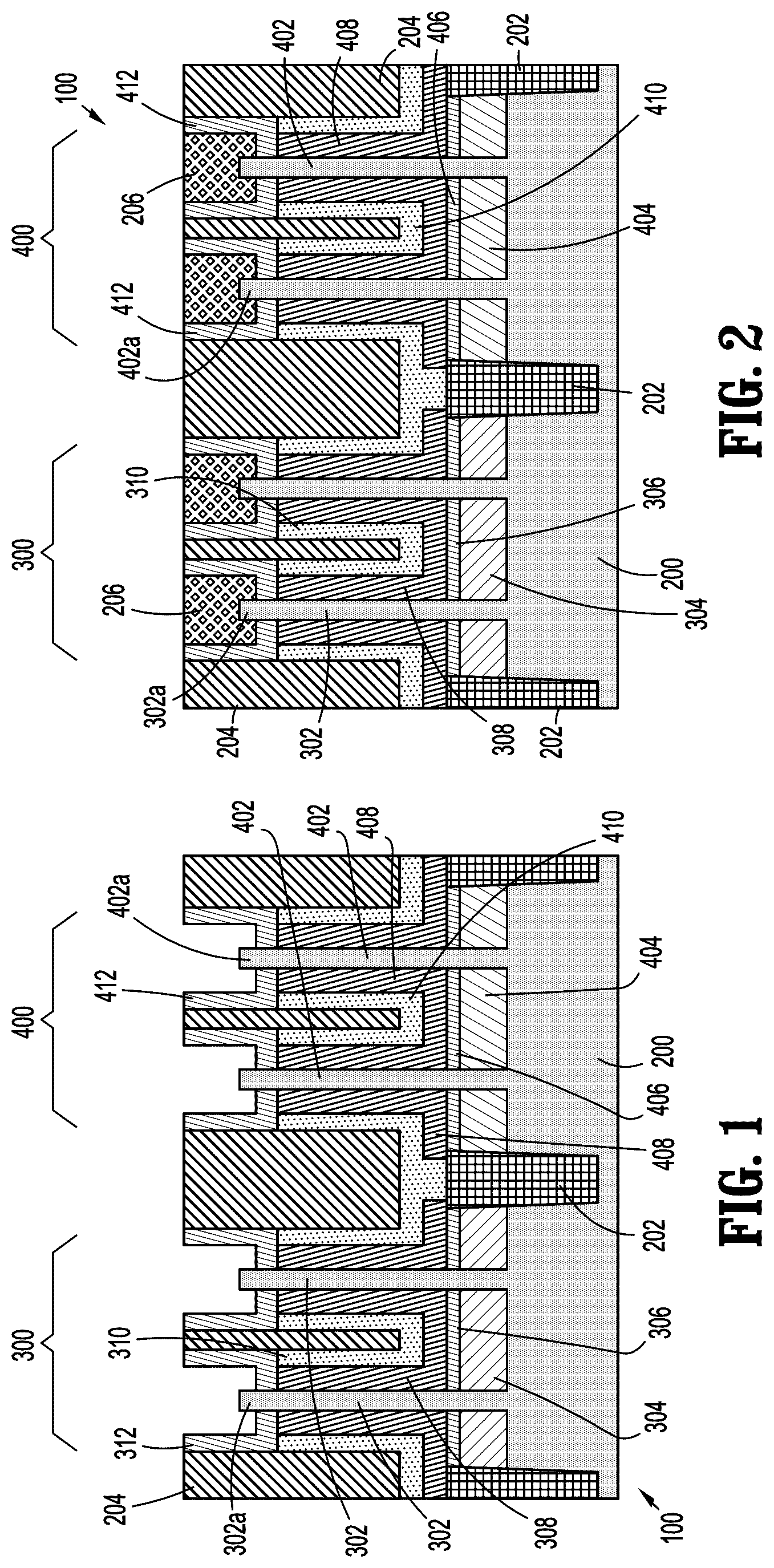 Patent US12310090 Figure 1 – CMOS top source/drain region doping and epitaxial growth for a vertical field effect transistor