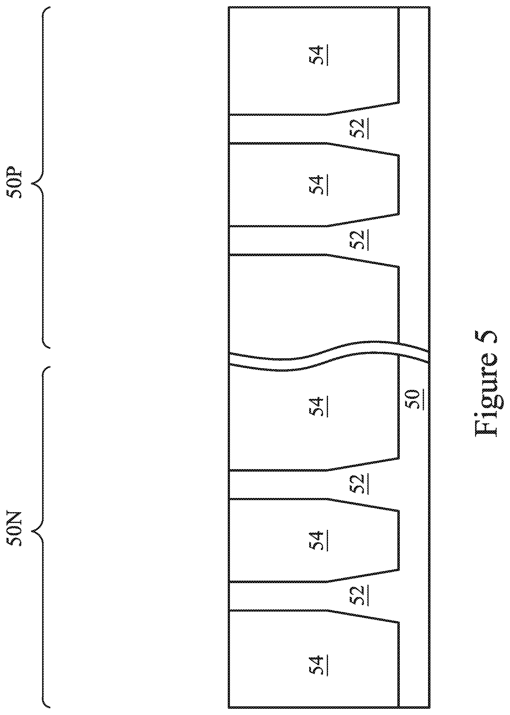 Patent US12310091 Figure 5 – Semiconductor device and method