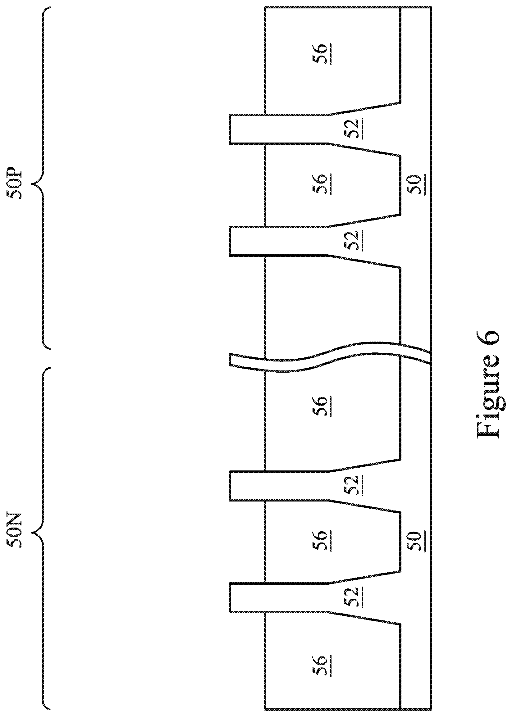 Patent US12310091 Figure 6 – Semiconductor device and method