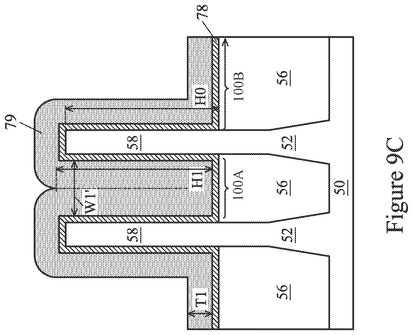 Patent US12310091 Figure 11 – Semiconductor device and method