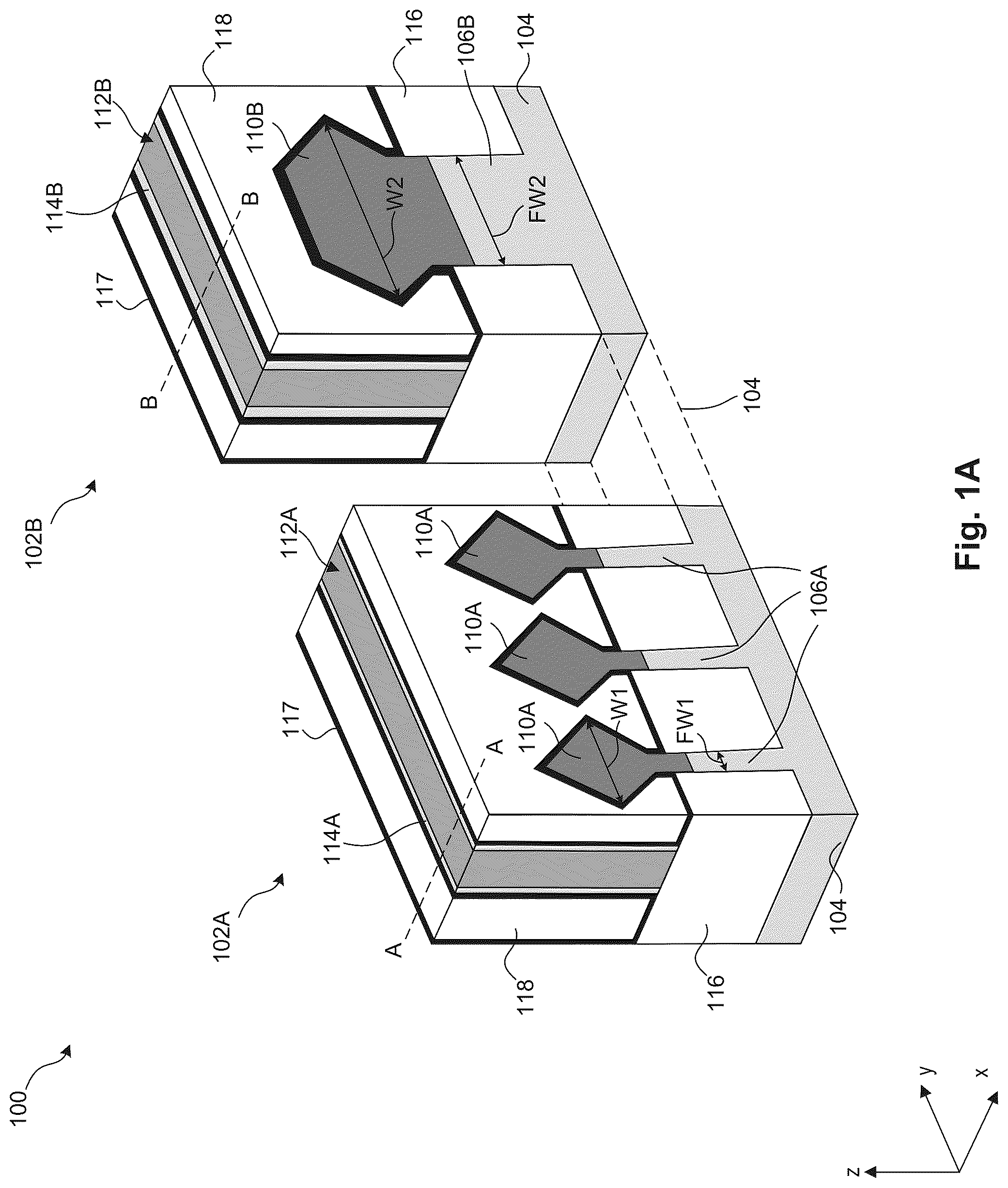 Patent US12310092 Figure 1 – Multi-functional transistors in semiconductor devices