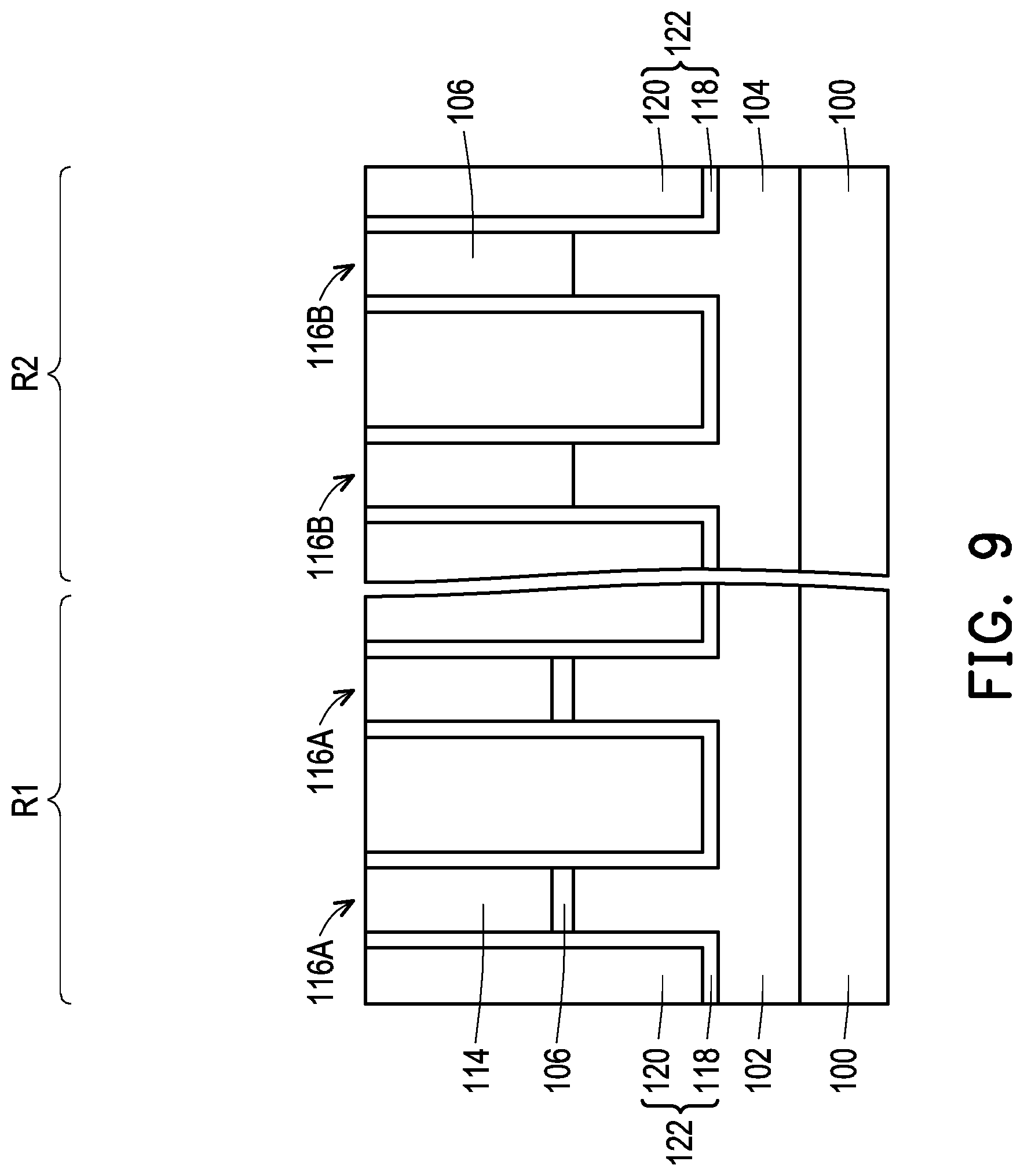 Patent US12310093 Figure 9 – Semiconductor device and manufacturing method thereof