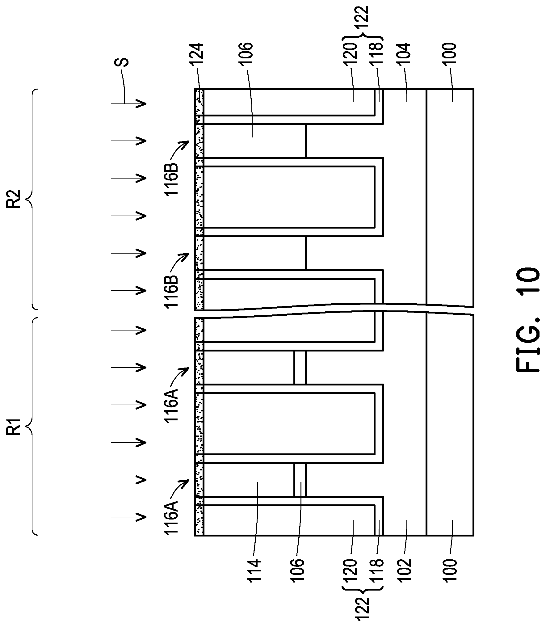 Patent US12310093 Figure 10 – Semiconductor device and manufacturing method thereof