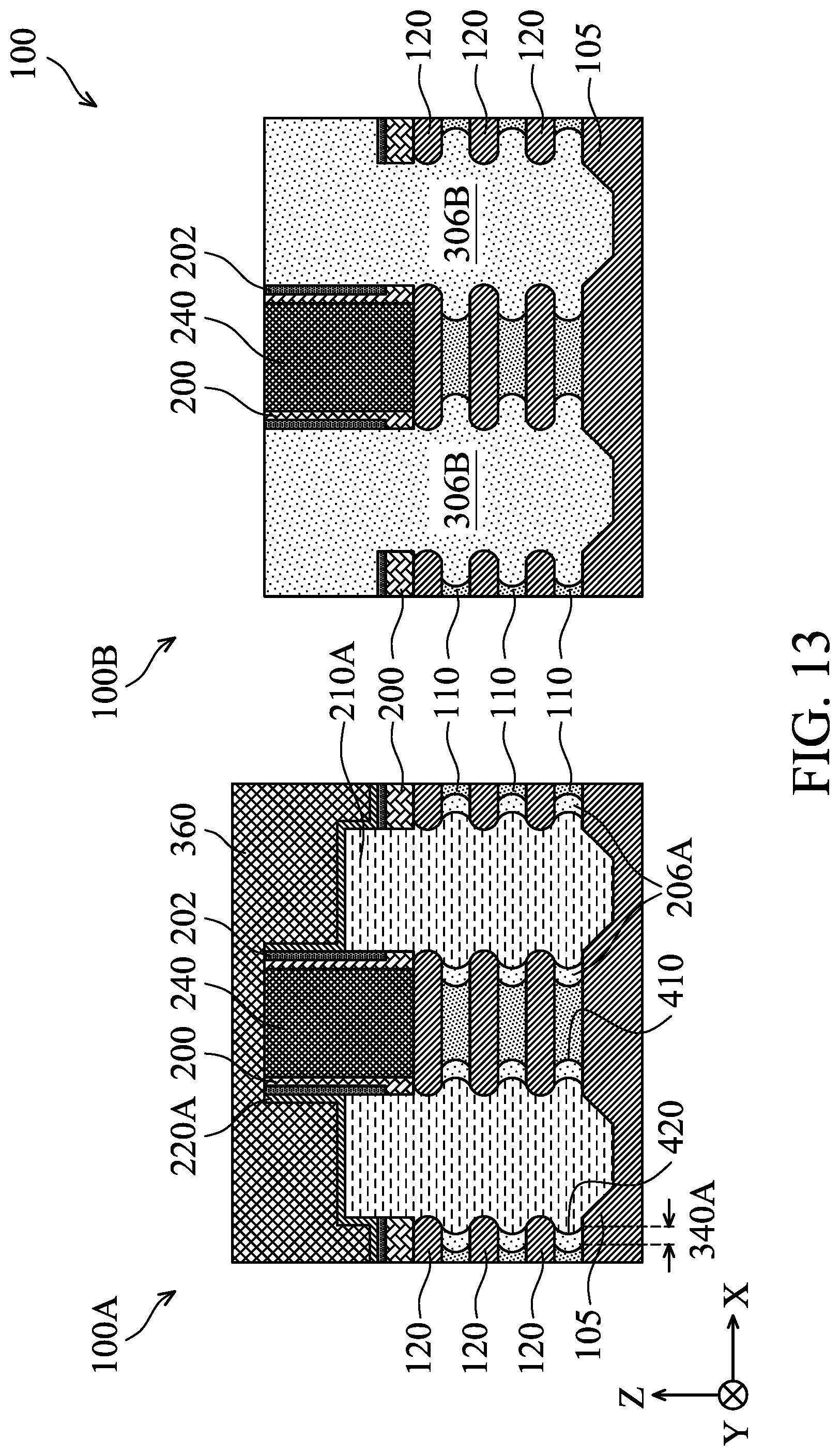 Patent US12310094 Figure 16 – Nano-sheet-based complementary metal-oxide-semiconductor devices with asymmetric inner spacers