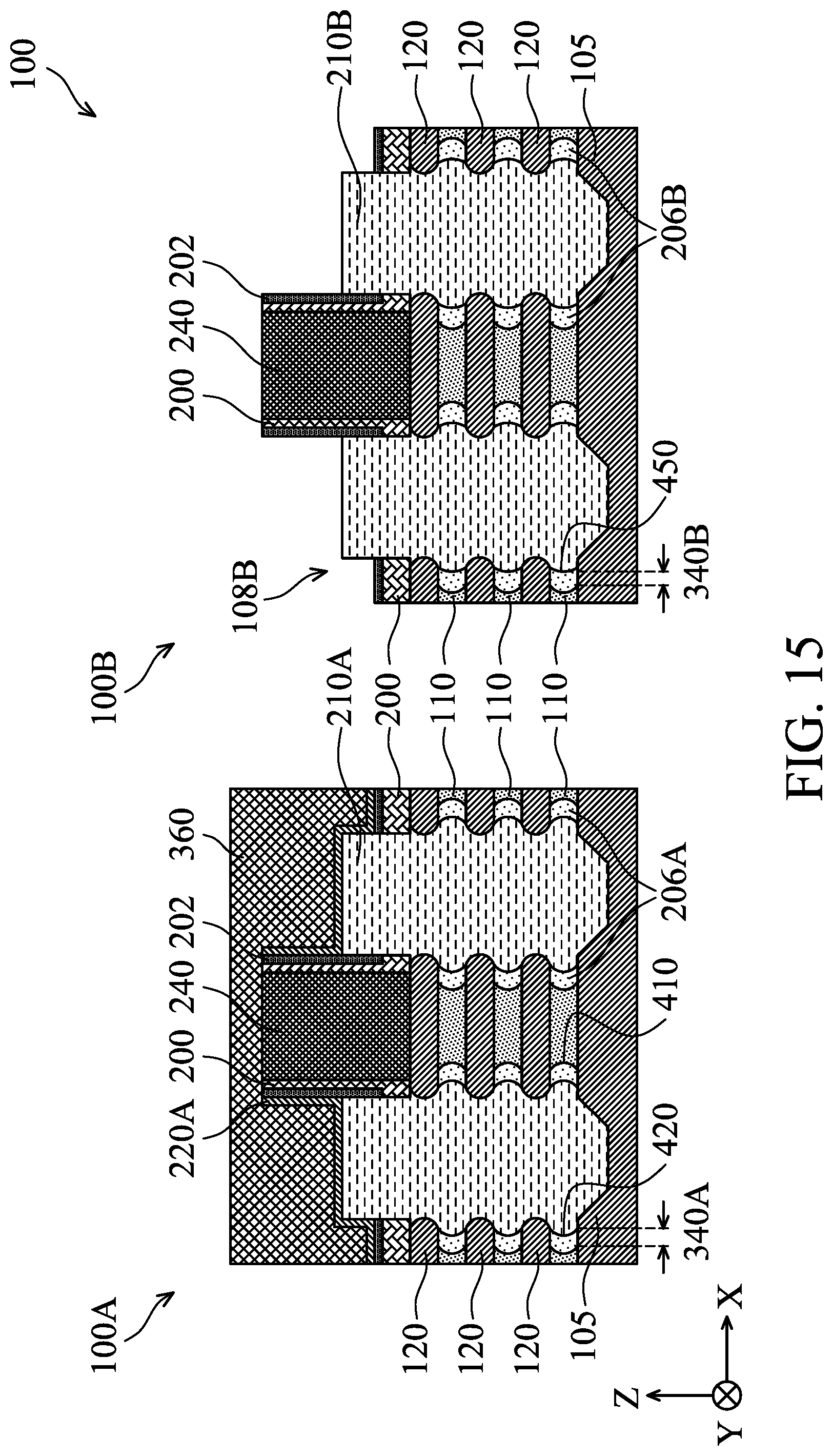 Patent US12310094 Figure 18 – Nano-sheet-based complementary metal-oxide-semiconductor devices with asymmetric inner spacers