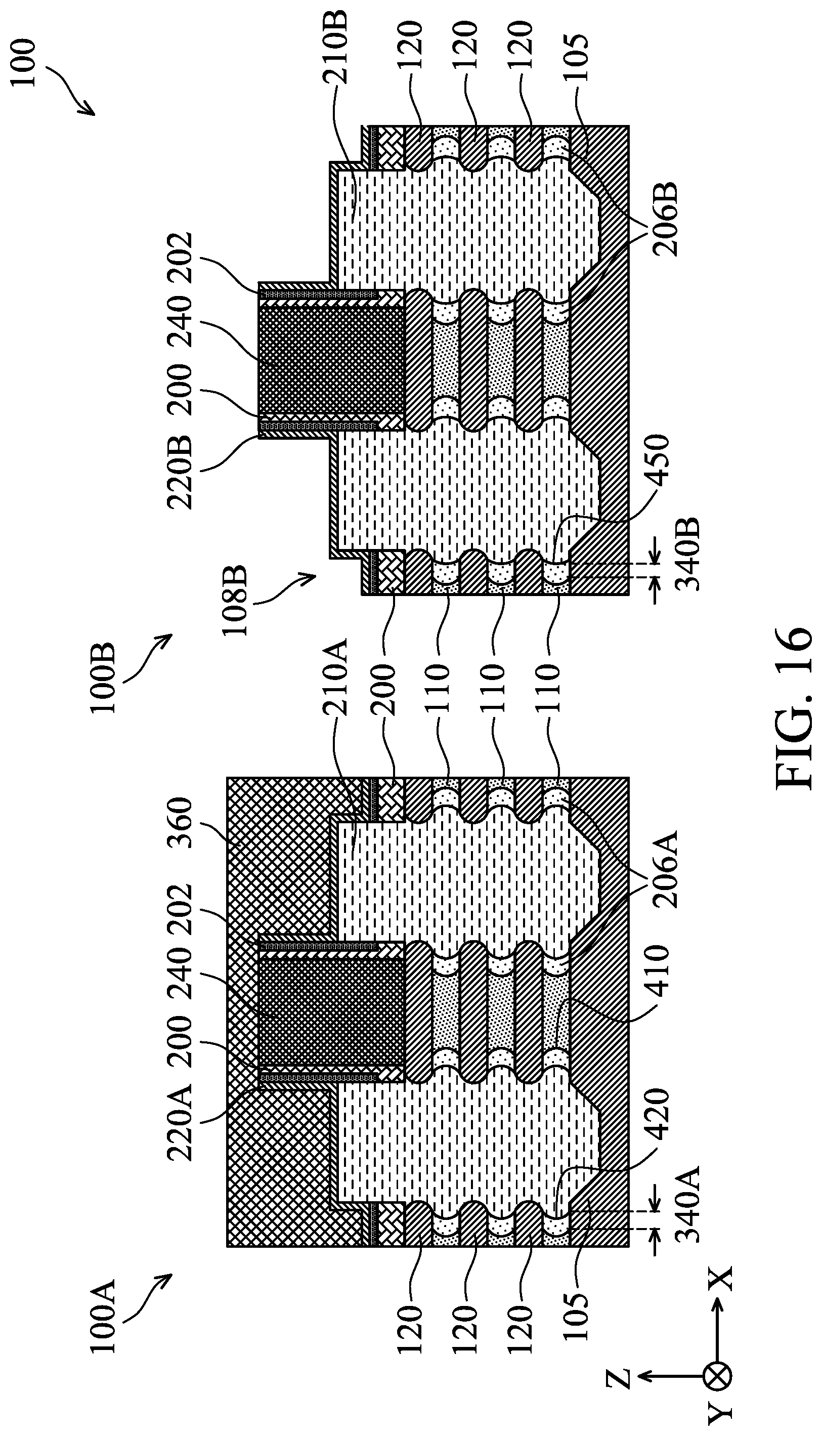 Patent US12310094 Figure 19 – Nano-sheet-based complementary metal-oxide-semiconductor devices with asymmetric inner spacers