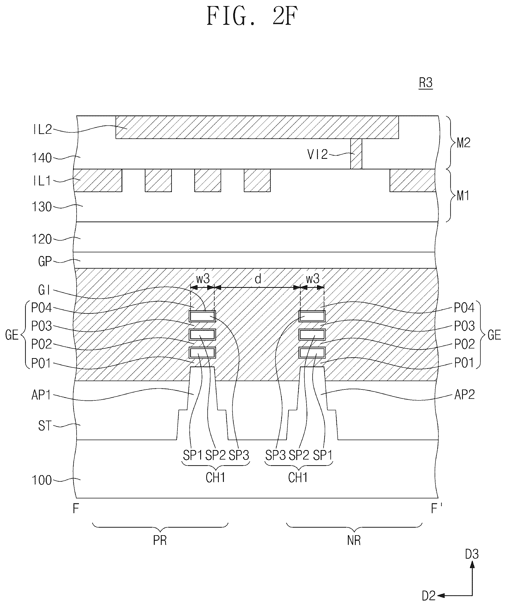 Patent US12310095 Figure 7 – Semiconductor device and method of fabricating same