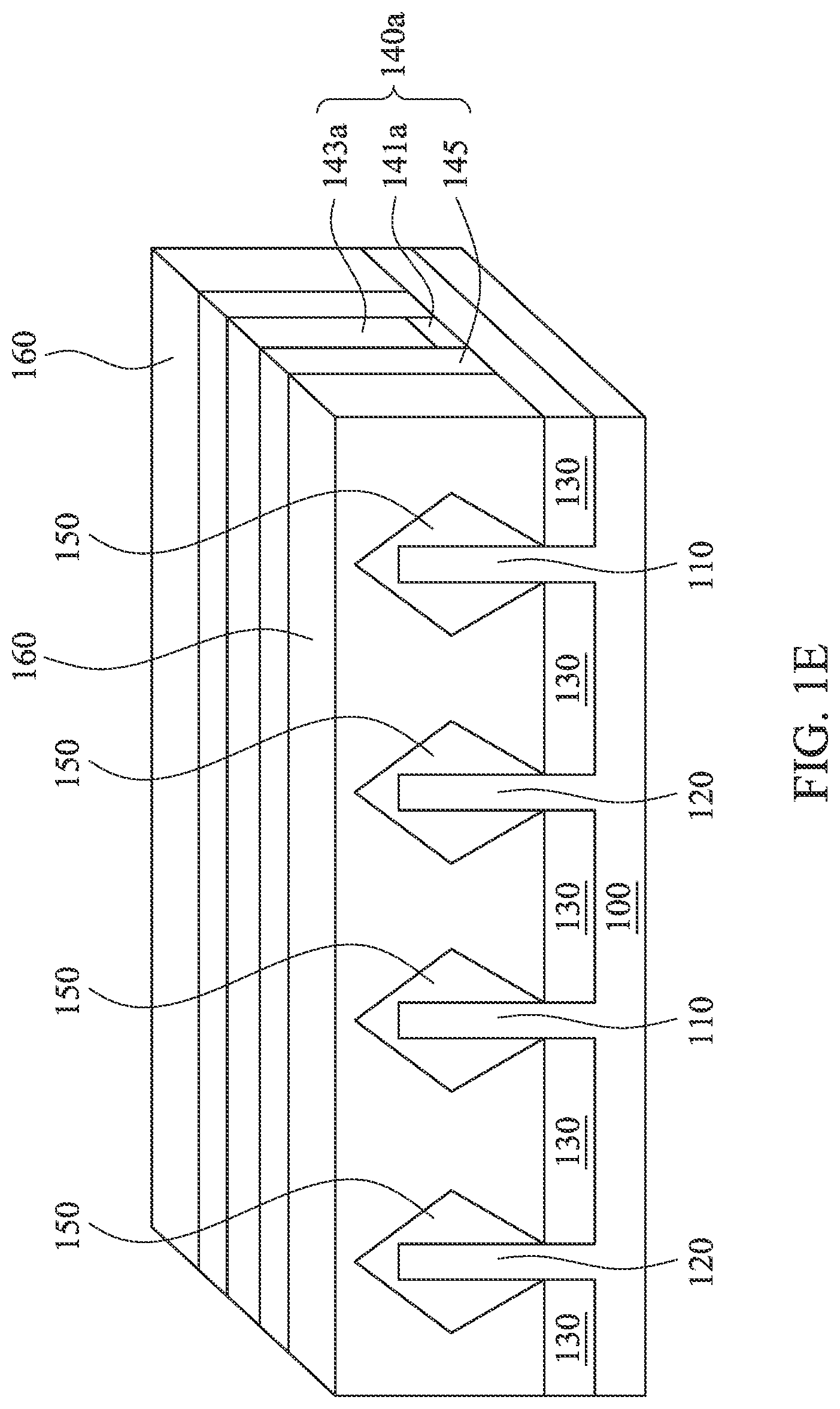 Patent US12310096 Figure 5 – Method for fabricating semiconductor structure with cutting depth control