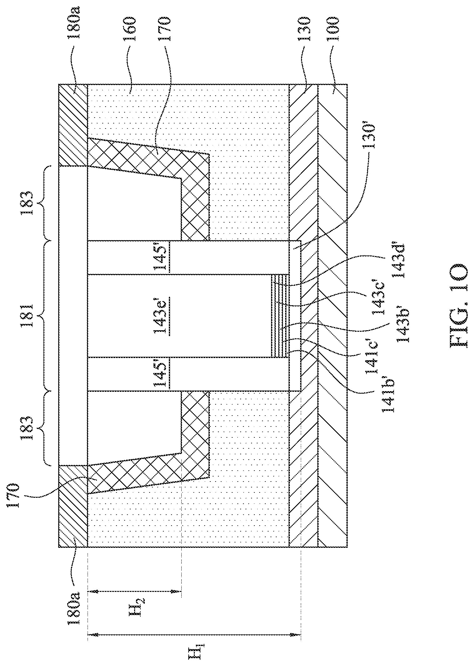 Patent US12310096 Figure 15 – Method for fabricating semiconductor structure with cutting depth control